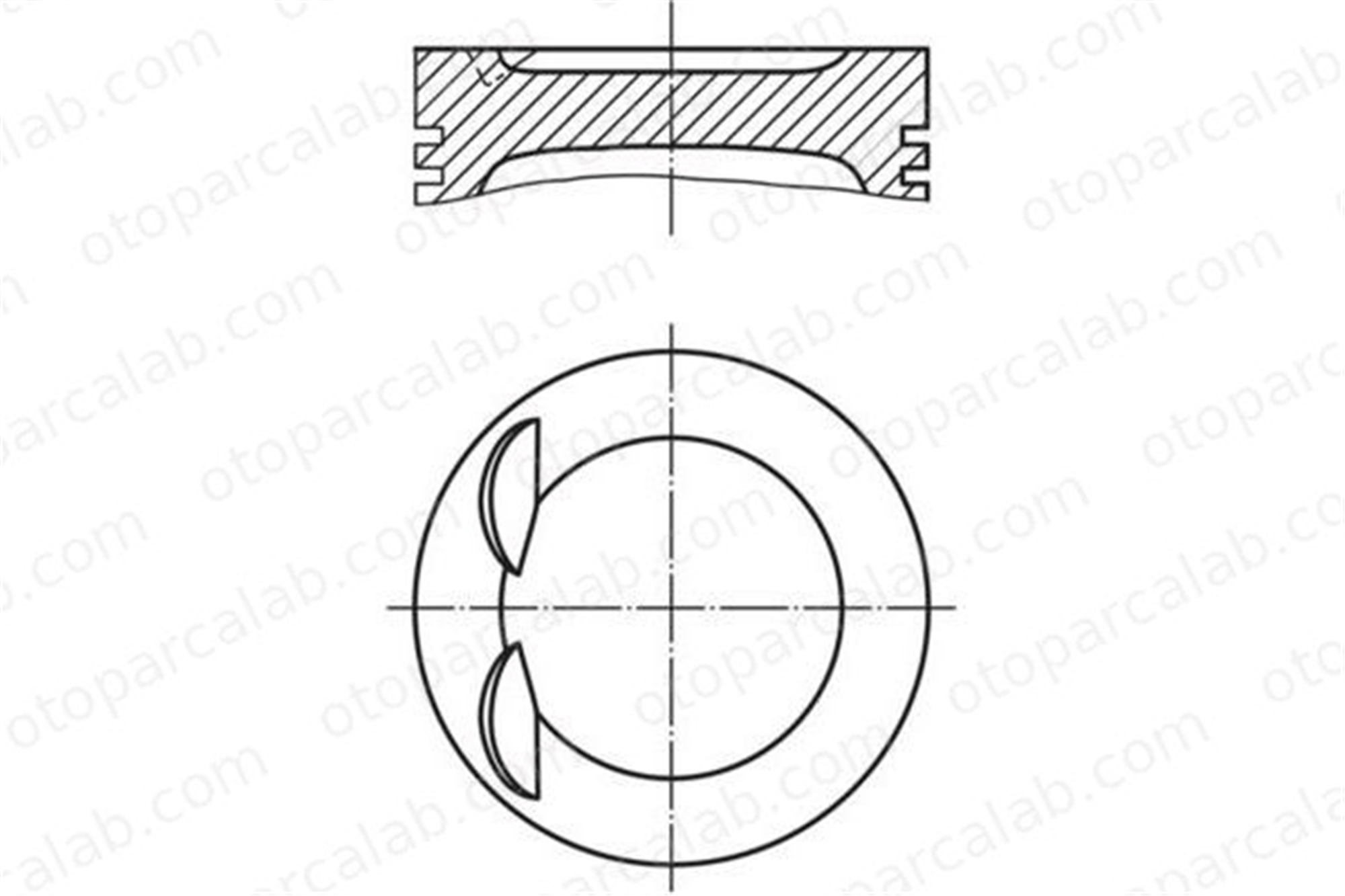 KING PISTON 17-3010193 Piston (72.50MM-0.50) OPEL AGILA 623531 24402731