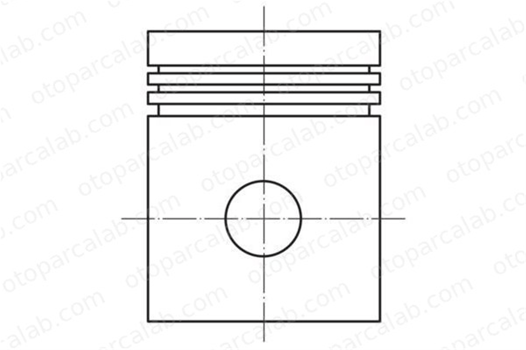 KING PISTON 18-2510893 Piston (79.00MM-0.50) FORD C-MAX FIESTA IV 87-70804 0.50