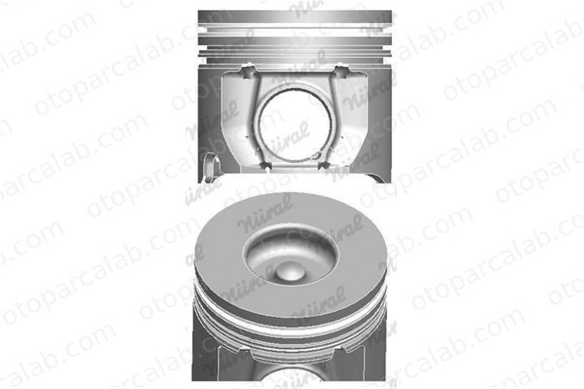 KING PISTON 18-2550243 Piston (89.90MM-0.50) FORD TRANSIT Panelvan/Van TRANSIT Minibüs/Otobüs 8770905050 3C1Q6K100ACA