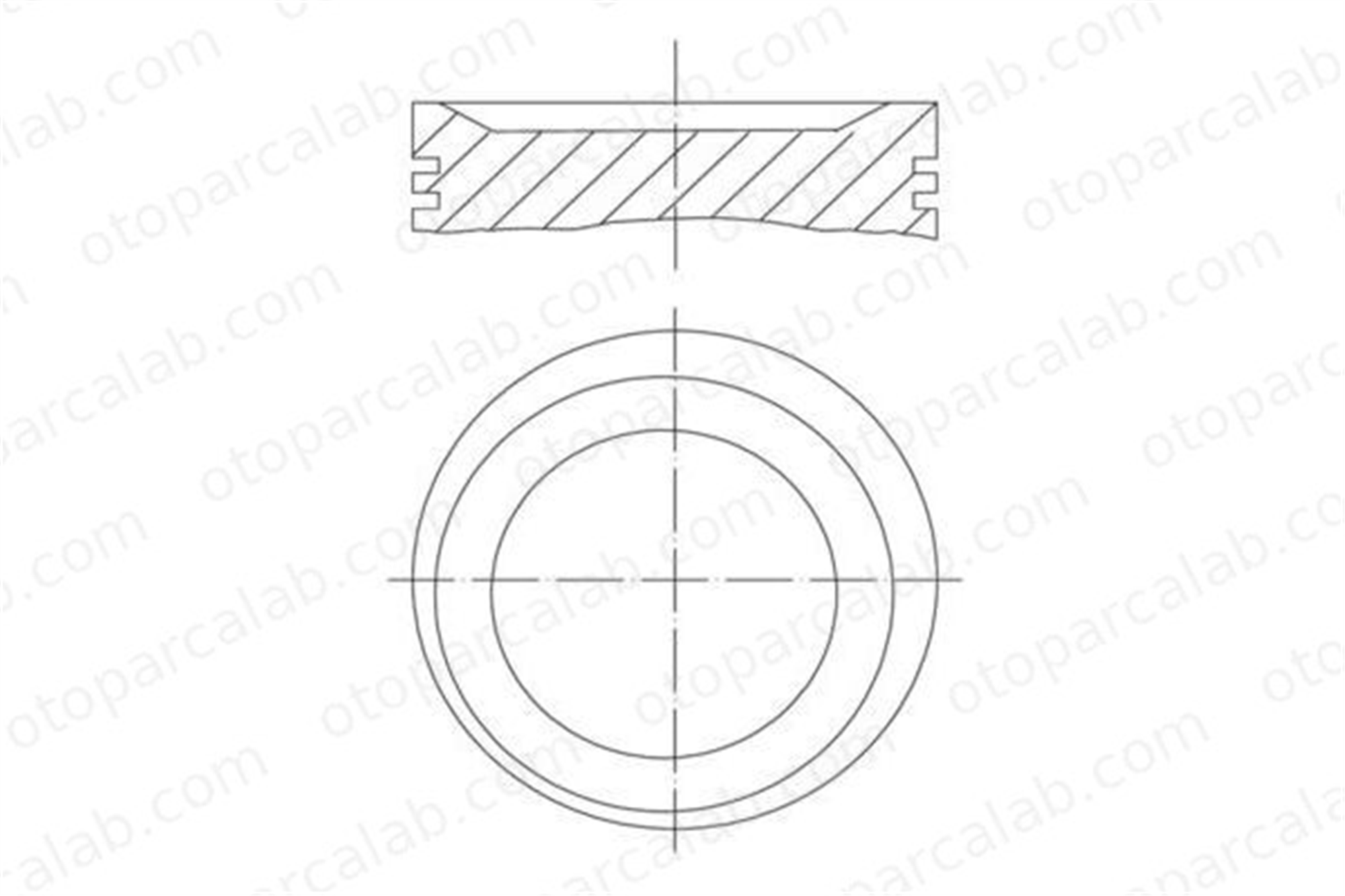 KING PISTON 18-3010630 Piston (86.00MM-STD) OPEL ASCONA C ASCONA C Hatchback 623459 623082