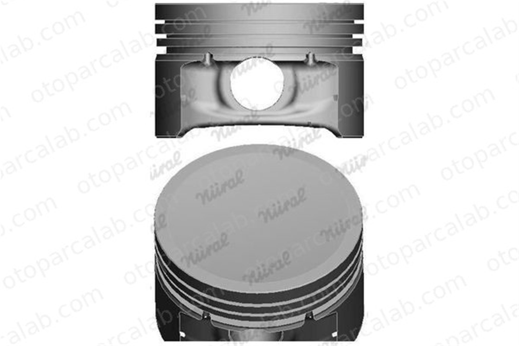 KING PISTON 18-8011043 Piston (69.00MM-0.50) RENAULT CLIO III CLIO III Grandtour 7701475781