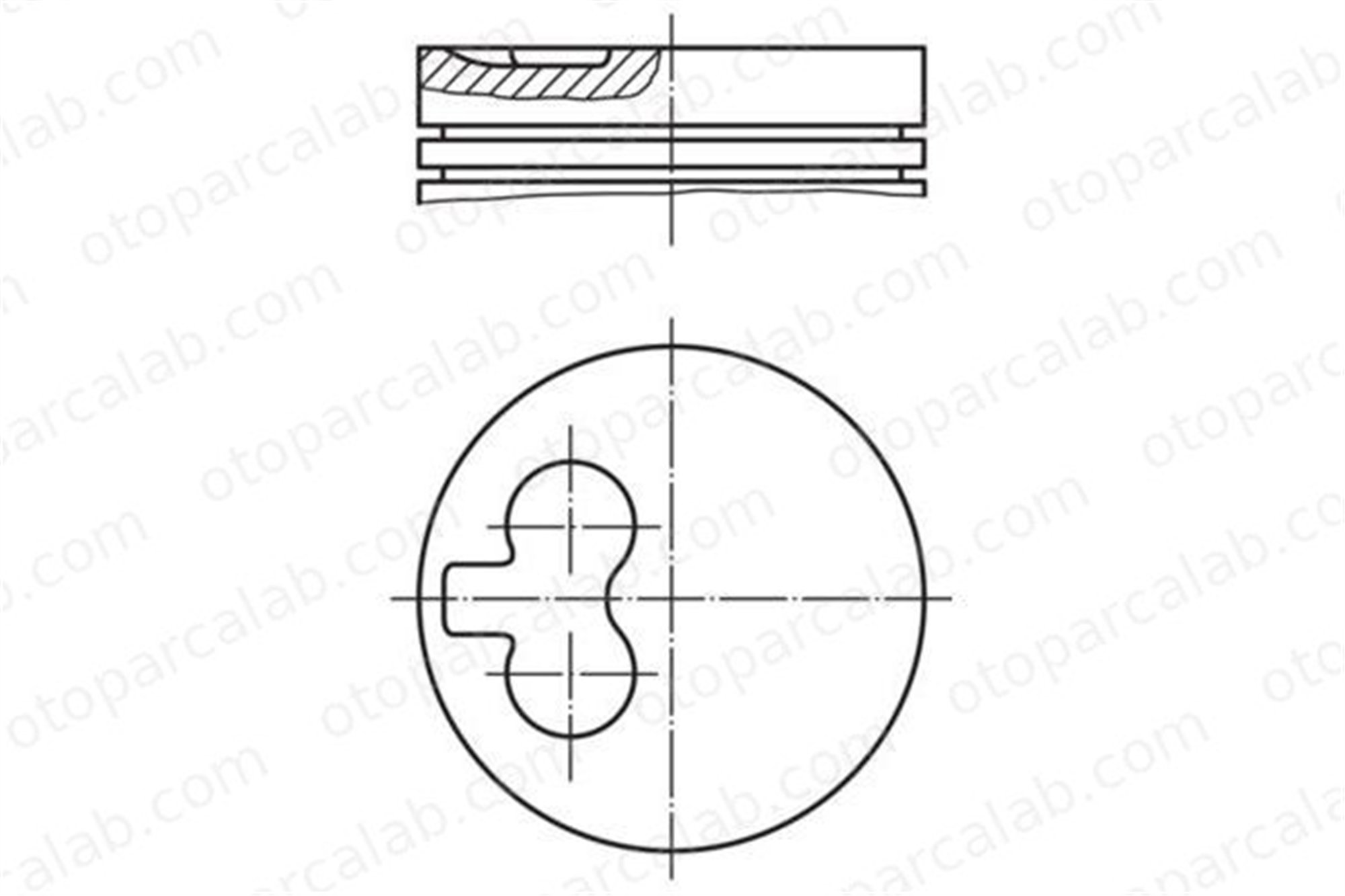 KONEKS 229702 Piston (83.00MM-0.80) CITROËN BX BX Break 392400 93648710
