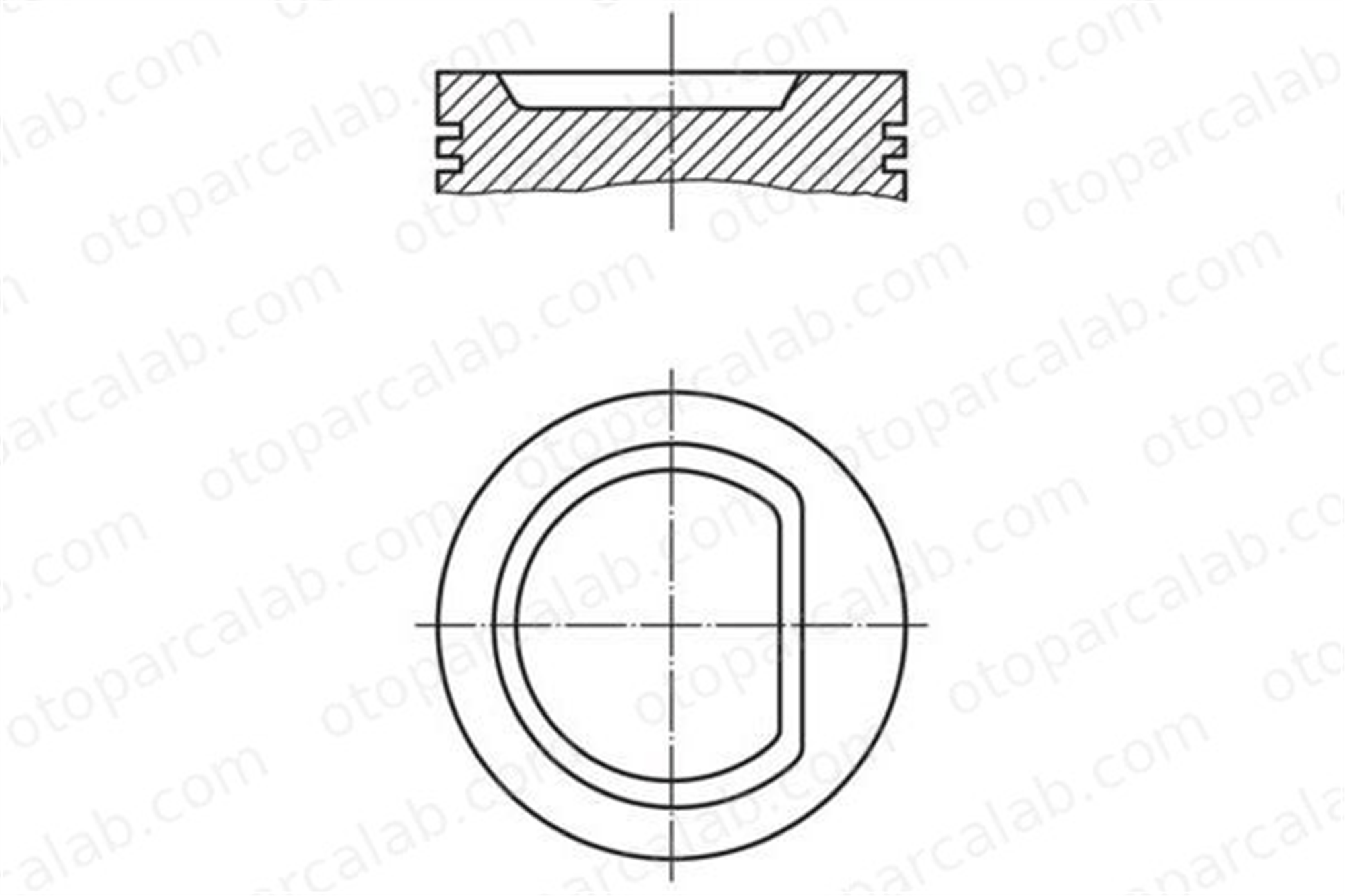 KONEKS 238982 Piston (80.01MM-0.50) SEAT CORDOBA IBIZA II 30107065BK 30107103CP