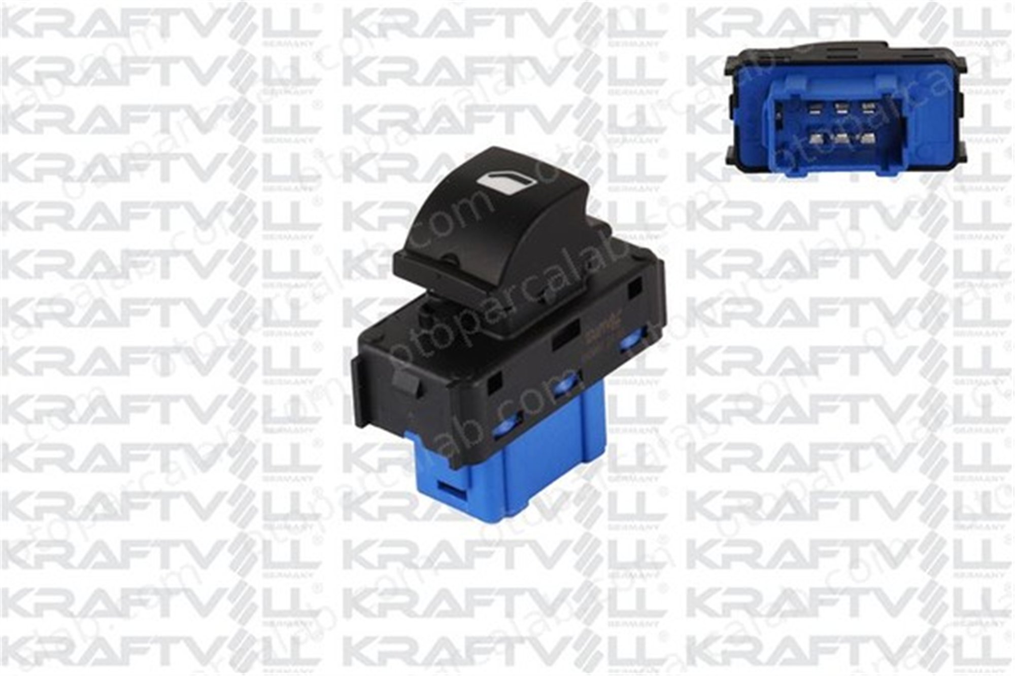 KRAFTVOLL 04050062 Cam Açma Düğmesi Ön Sağ veya Sol CITROËN C-ELYSEE PEUGEOT 301 96766662ZD