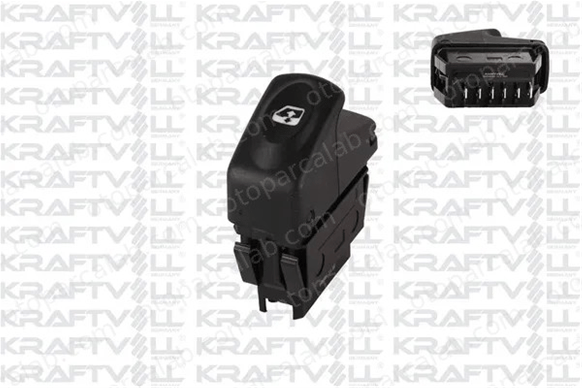 KRAFTVOLL 04050064 Cam Açma Düğmesi Arka Sağ veya Sol RENAULT MEGANE I MEGANE I Classic 4050064 04050064