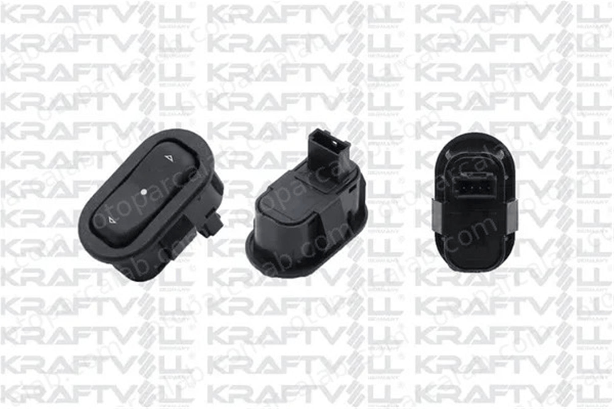 KRAFTVOLL 04050083 Cam Açma Düğmesi Ön Sağ OPEL CORSA C Kasa/eğik arka CORSA C 4050083 04050083