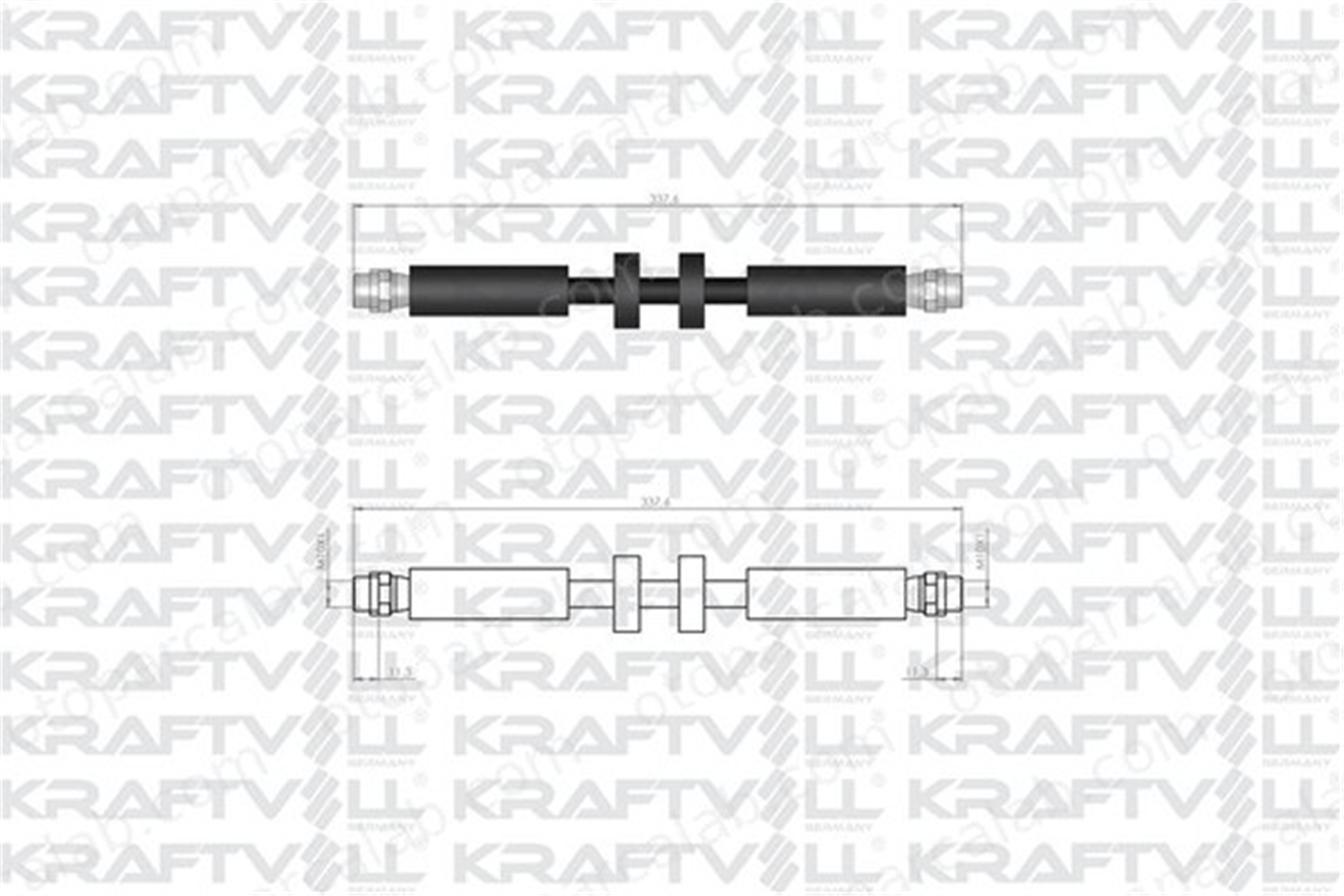 KRAFTVOLL 07080386 Fren Hortumu Ön Sağ veya Sol AUDI A6 C6 Avant A6 C6 318E621E2 4F0611707