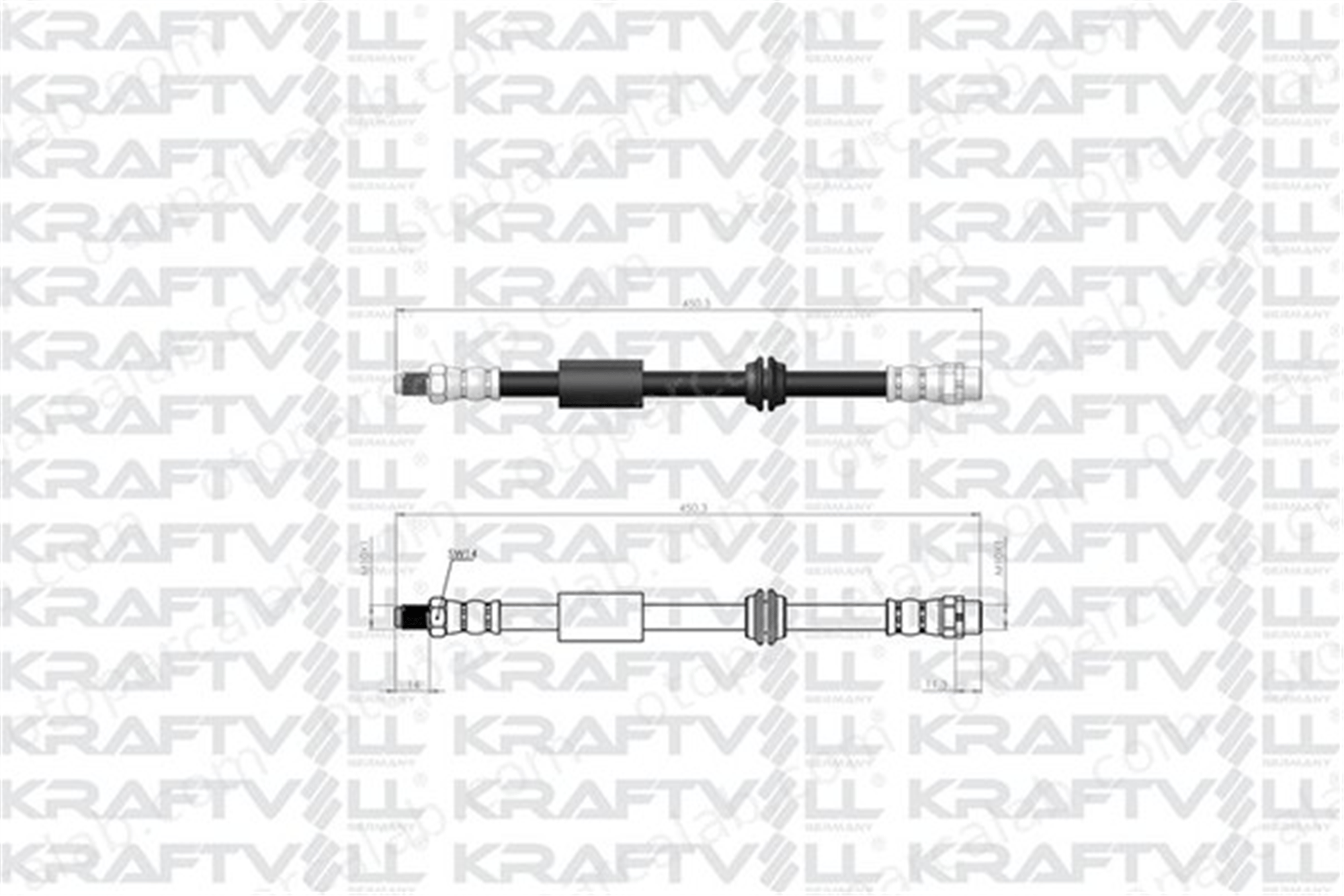 KRAFTVOLL 07080409 Fren Hortumu Arka Sağ veya Sol MINI MINI MINI Cabrio 34306763682 34306793611