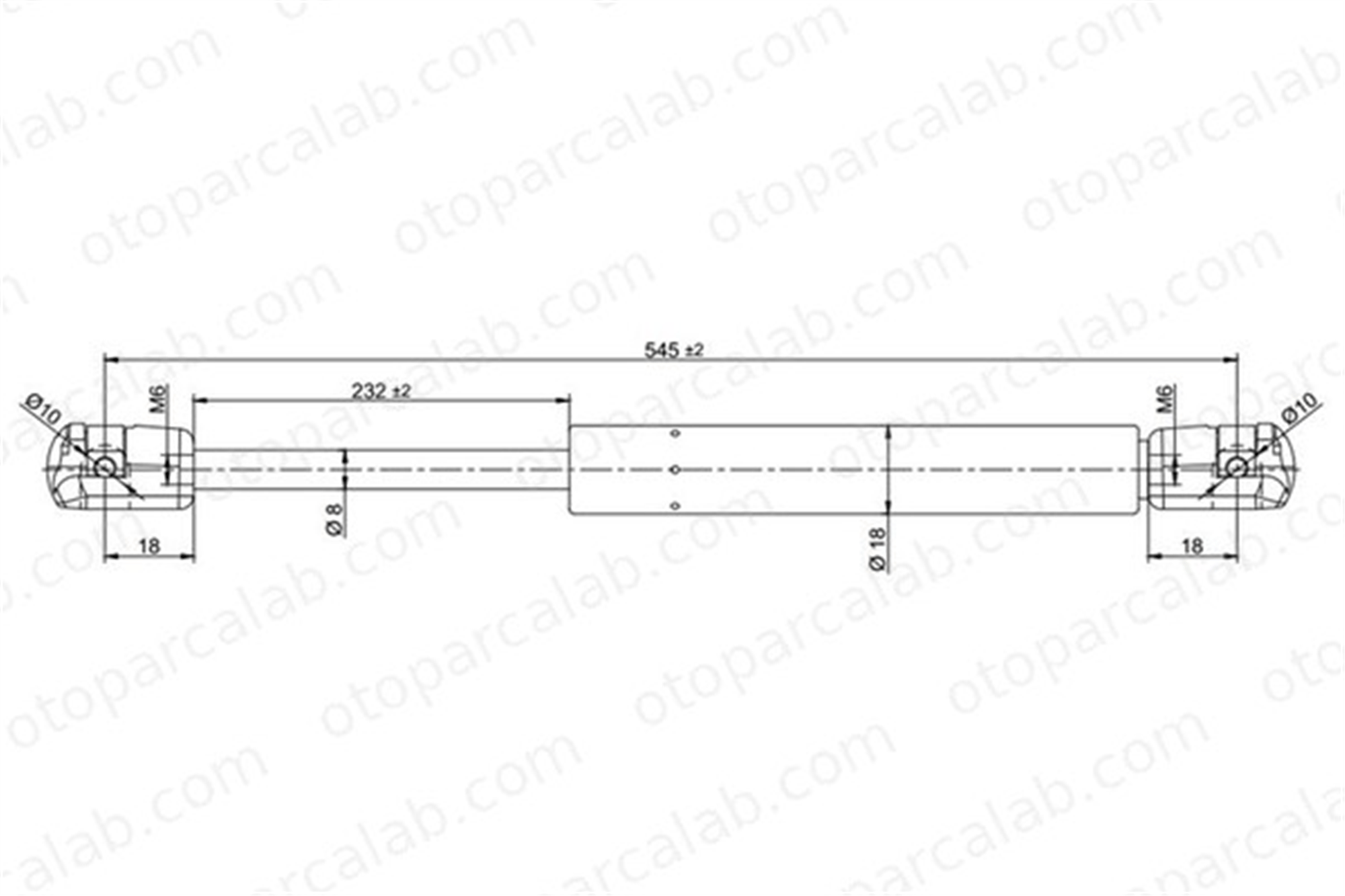 KRAFTVOLL 09010028 Bagaj Amortisörü Sağ veya Sol FORD ESCORT VI ESCORT V 6723083 6900217