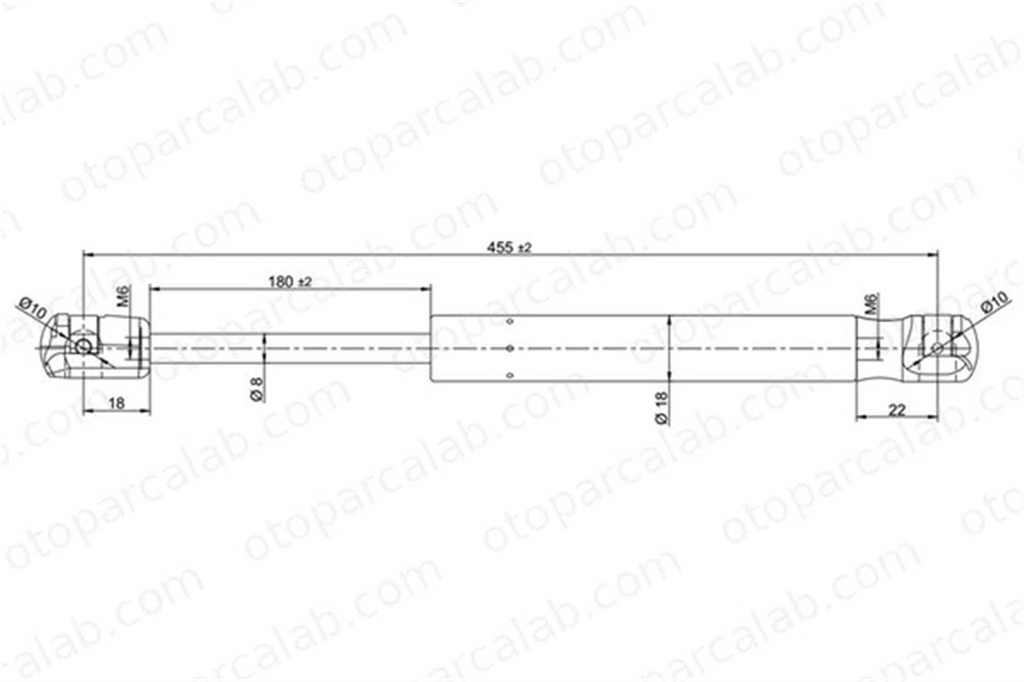 KRAFTVOLL 09010251 Bagaj Amortisörü Sağ veya Sol FORD FOCUS I XS41A406A10AF 1070024