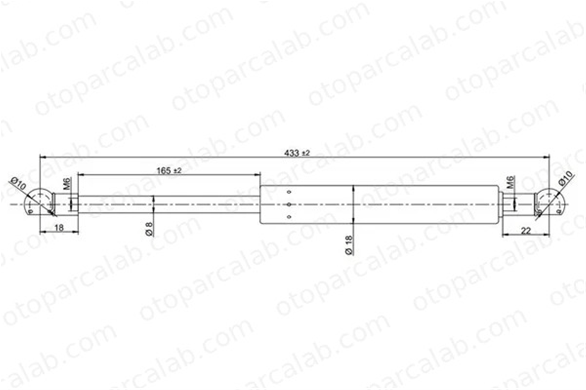 KRAFTVOLL 09010302 Bagaj Amortisörü Sağ veya Sol DAEWOO NUBIRA 96301822