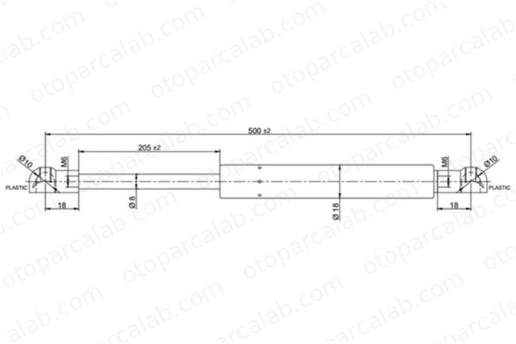 KRAFTVOLL 09010346 Bagaj Amortisörü Sağ veya Sol TOYOTA YARIS 6895009120 6895009110