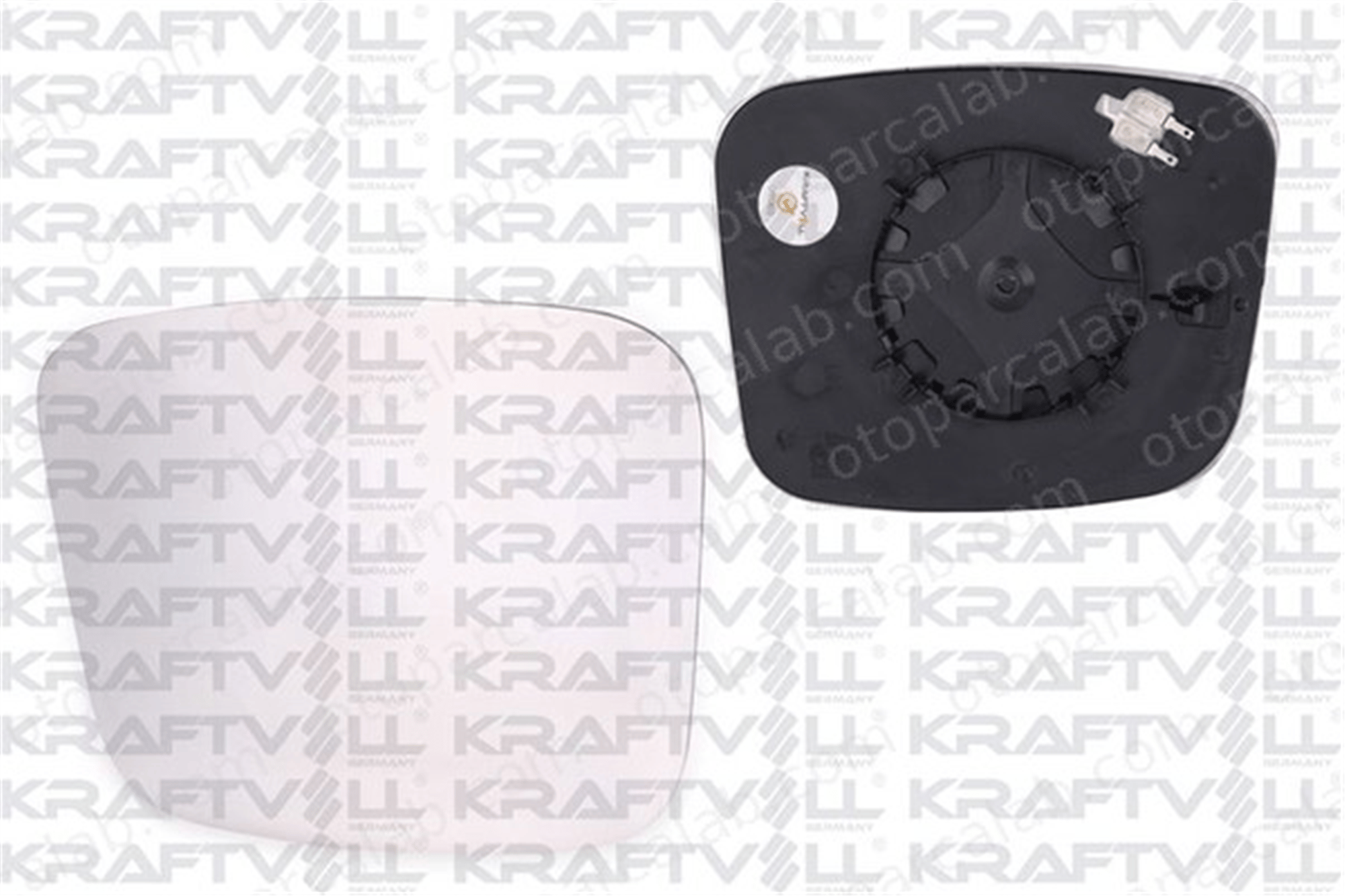 KRAFTVOLL 09080017 Ayna Camı Dış Sol FIAT FIORINO Kasa/büyük limuzin QUBO 8151QY 71765348