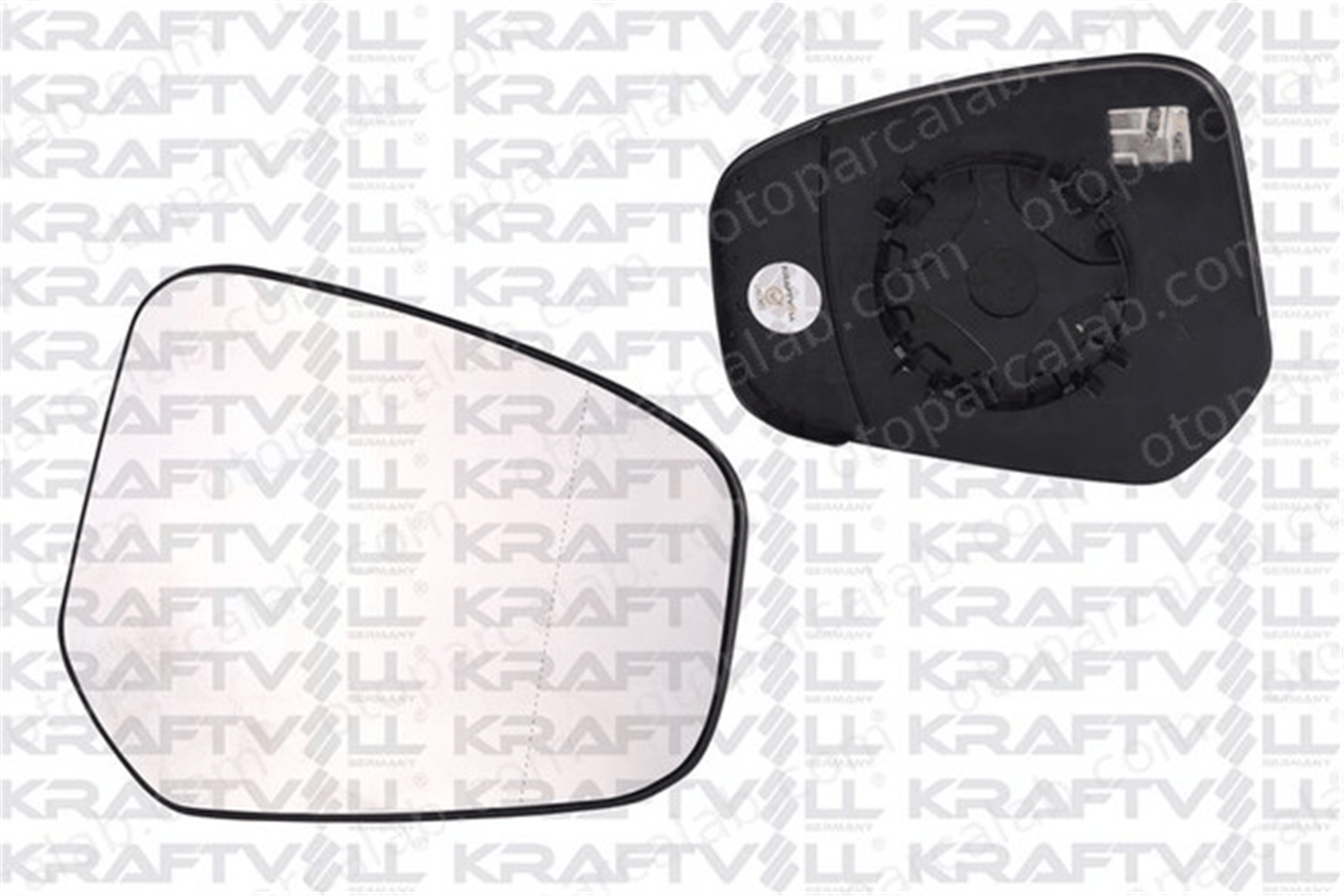 KRAFTVOLL 09080062 Ayna Camı Dış Sağ FORD TOURNEO COURIER B460 MPV TRANSIT COURIER B460 Kasa/büyük limuzin 1837867 ET7617K740BA