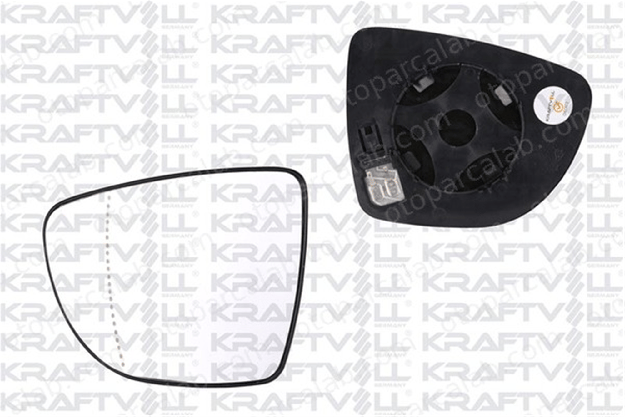KRAFTVOLL 09080155 Ayna Camı Dış Sol RENAULT CLIO IV CLIO IV Grandtour 963669996R