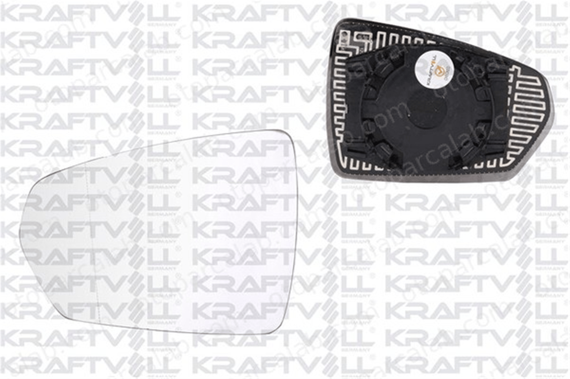 KRAFTVOLL 09080203 Ayna Camı Dış Sol VW POLO VI AUDI A1 City Carver 2G0857521B