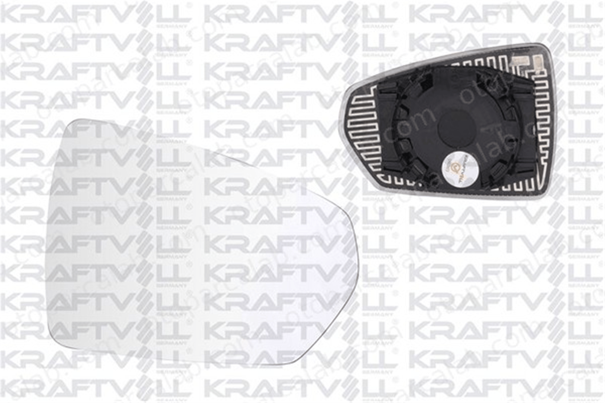 KRAFTVOLL 09080204 Ayna Camı Dış Sağ VW POLO VI AUDI A1 Sportback 2G0857522C