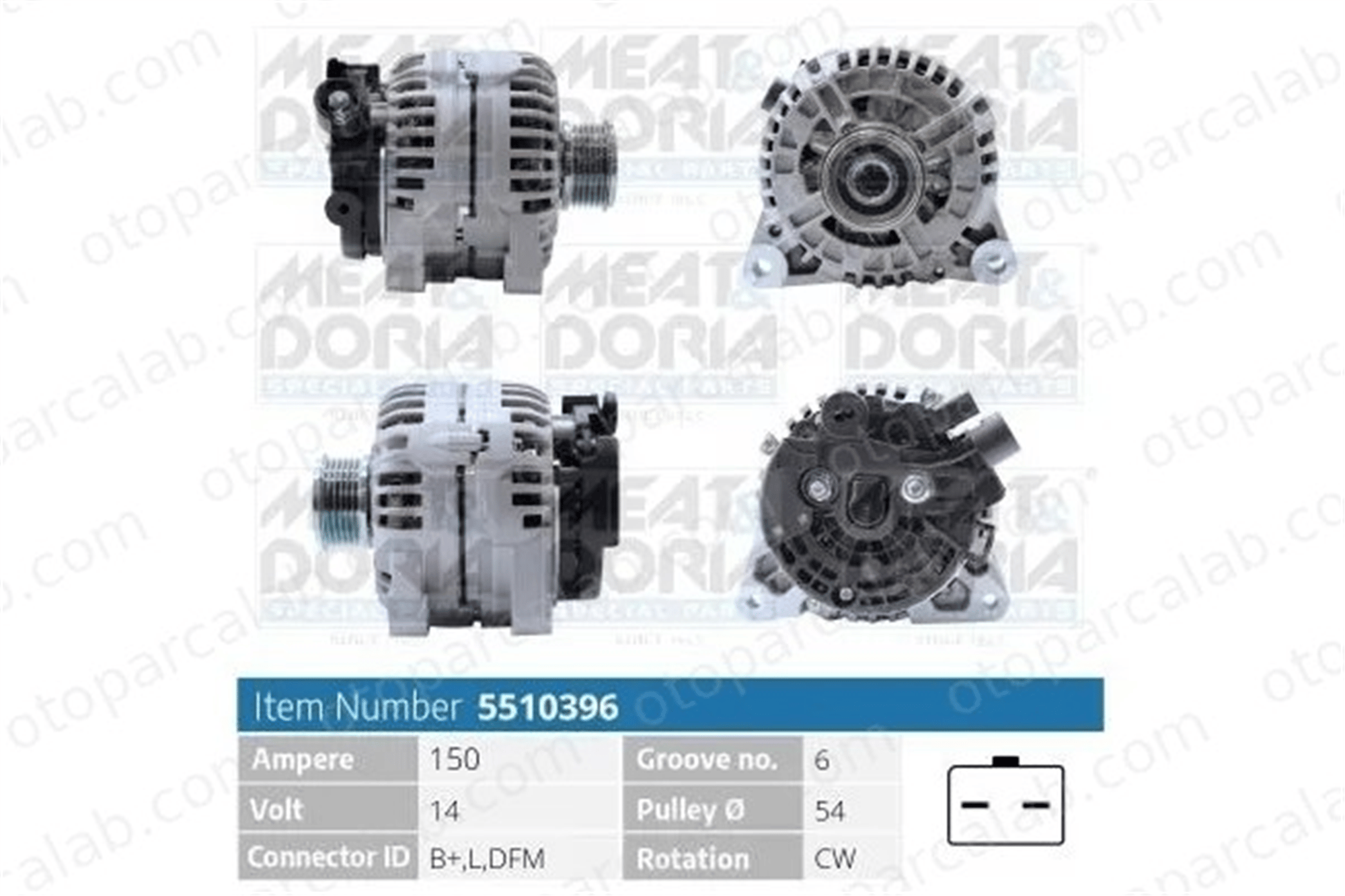 KRAFTVOLL 11020078 Alternatör FIAT SCUDO Minibüs/Otobüs SCUDO Panelvan/Van 5702AR 5702C2