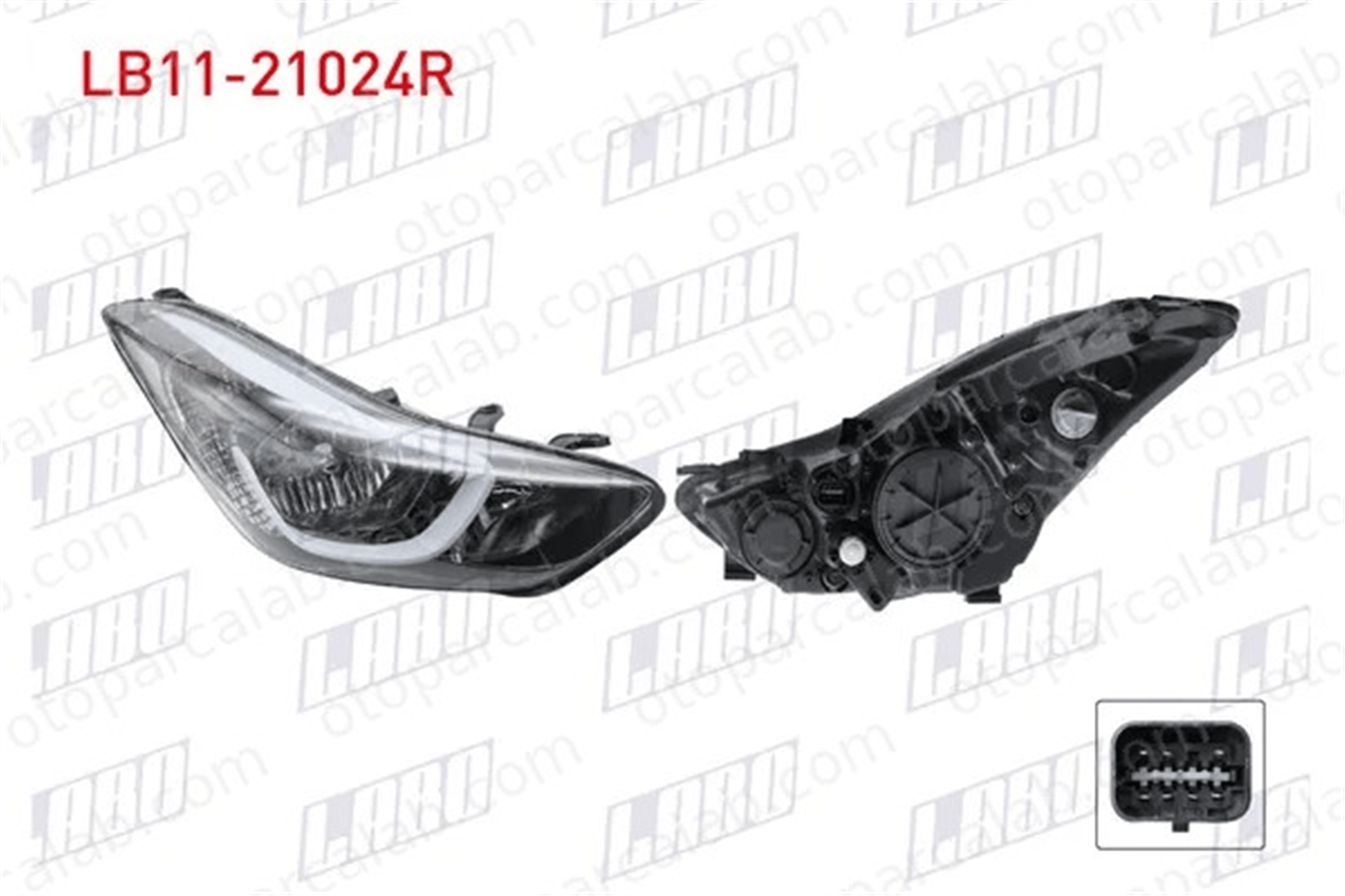 LABO LB11-21024R Far Sağ HYUNDAI ELANTRA V Sedan 921023X210