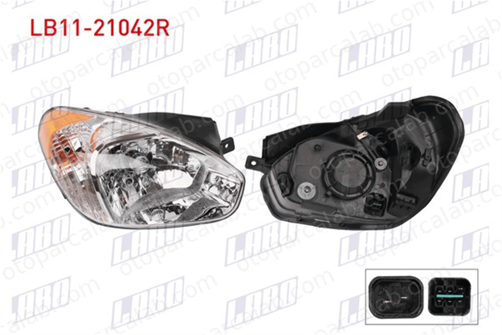 LABO LB11-21042R Far Sağ HYUNDAI ACCENT III ACCENT III Sedan 921021E040 921021E088
