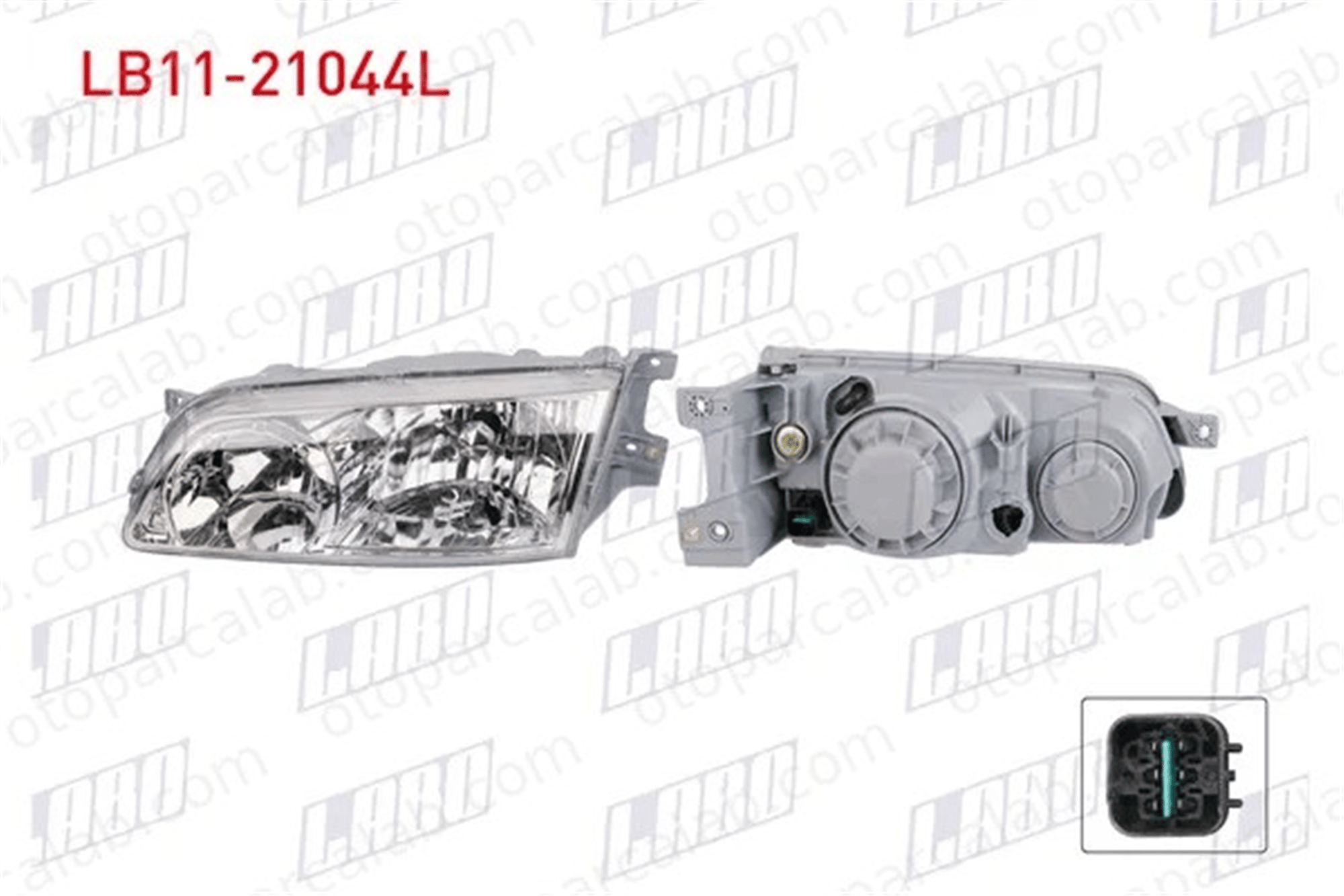 LABO LB11-21044L Far Sol HYUNDAI H-1 / STAREX Minibüs/Otobüs H-1 Panelvan/Van 921034A510 921014A000