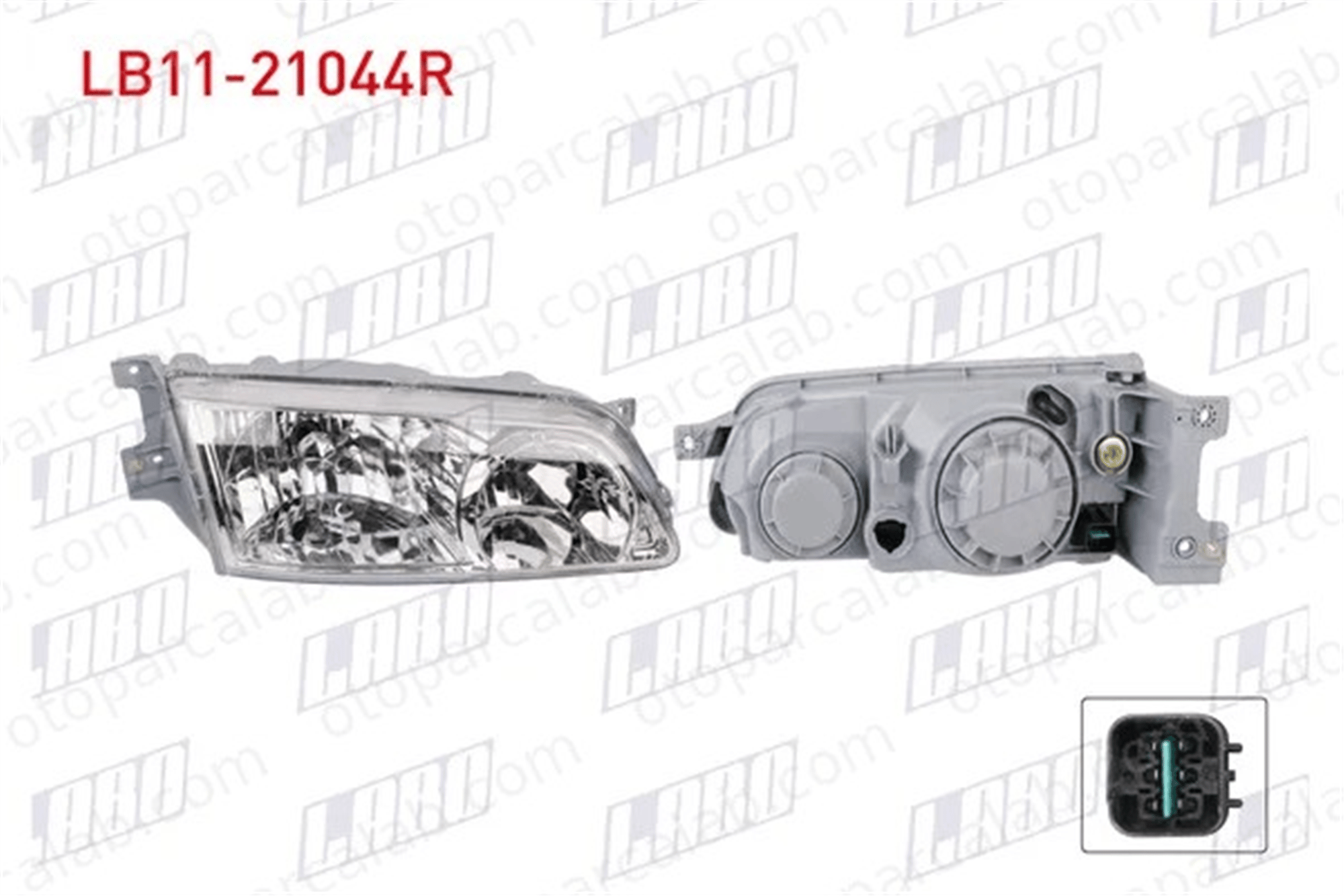 LABO LB11-21044R Far Sağ HYUNDAI H-1 / STAREX Minibüs/Otobüs H-1 Panelvan/Van 921044A510 921024A000