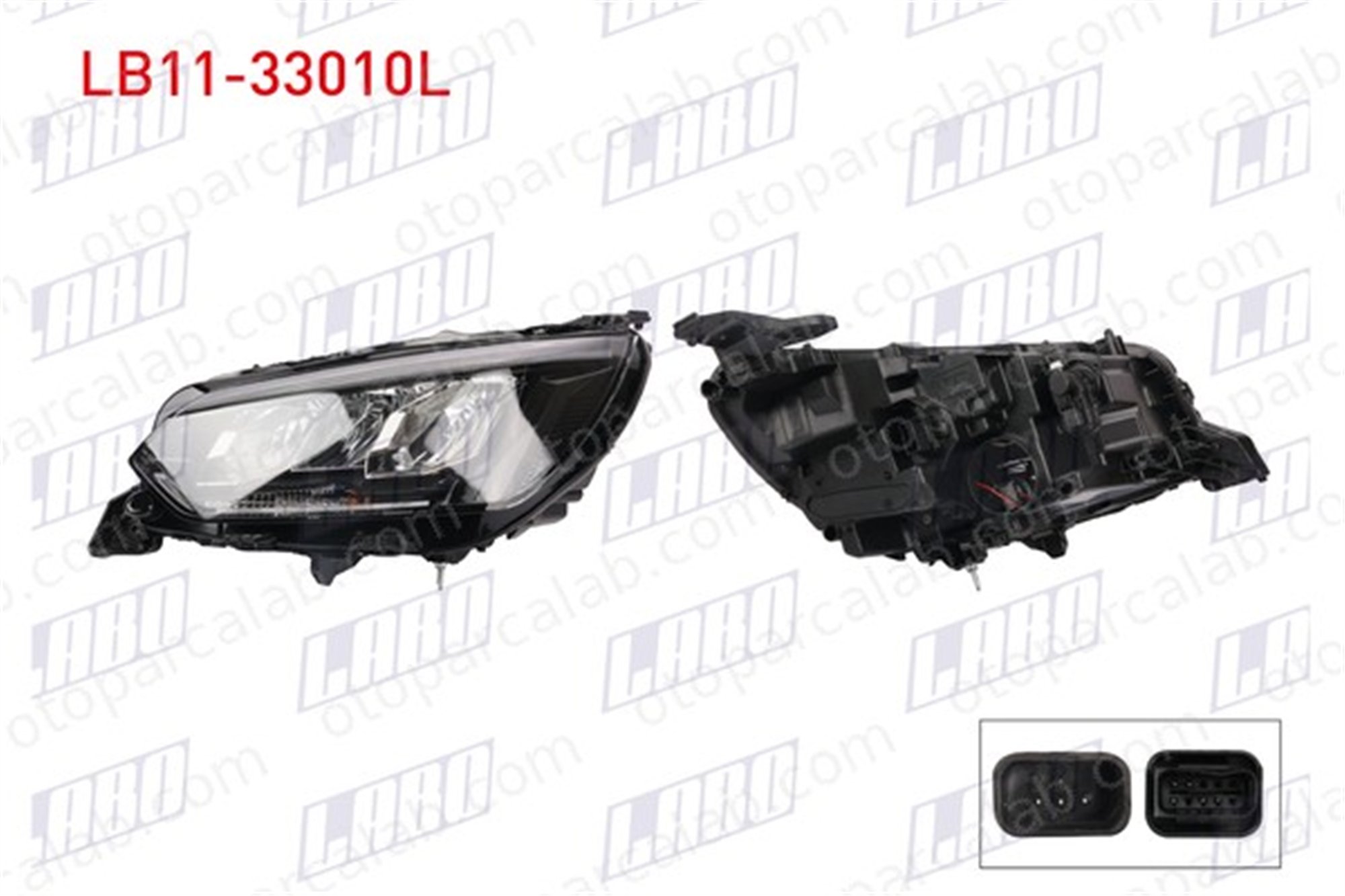 LABO LB11-33010L Far Sol PEUGEOT 208 II 9833036080