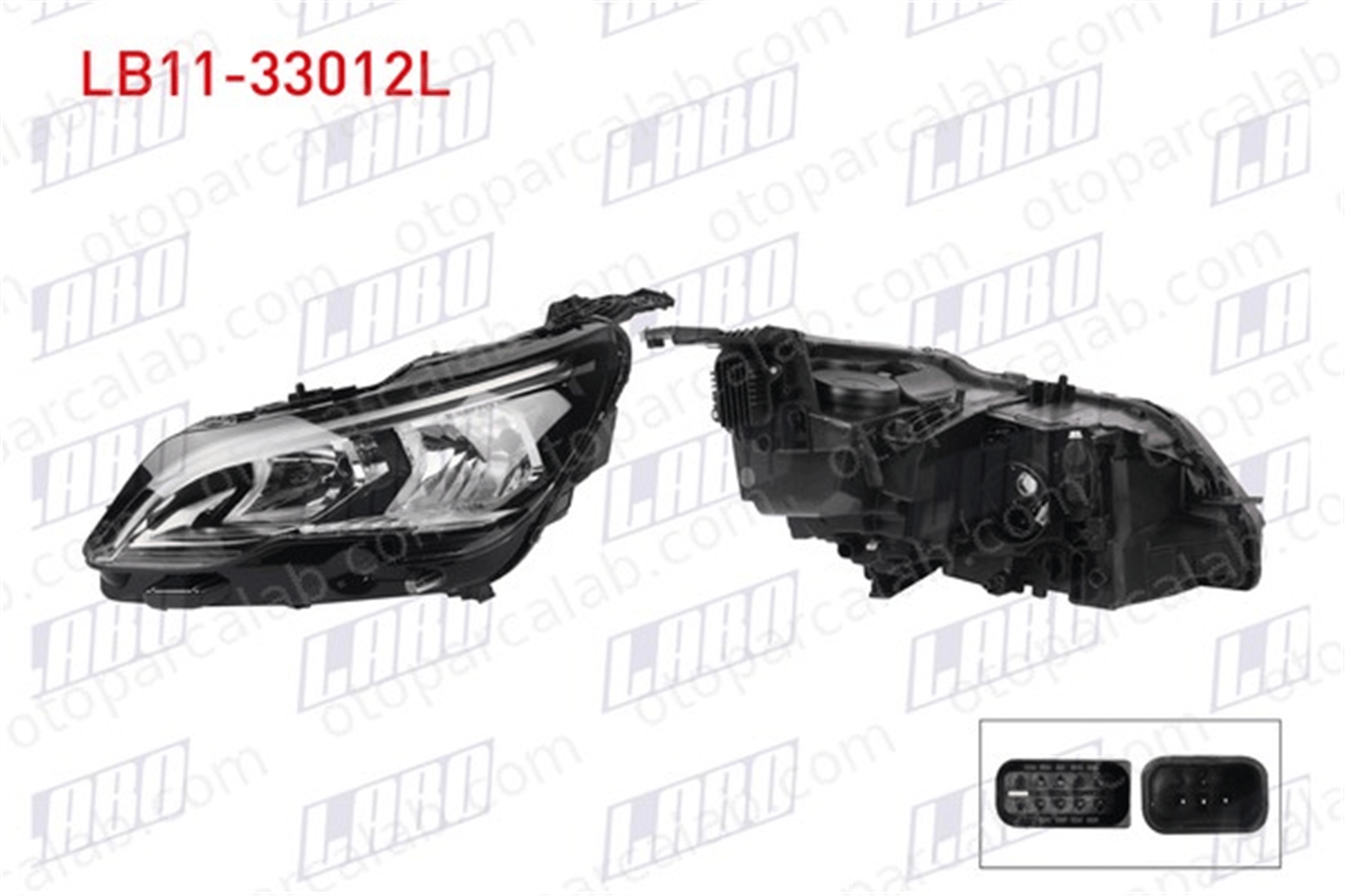 LABO LB11-33012L Far Sol PEUGEOT 5008 II 3008 SUV 1616878180 1686413280