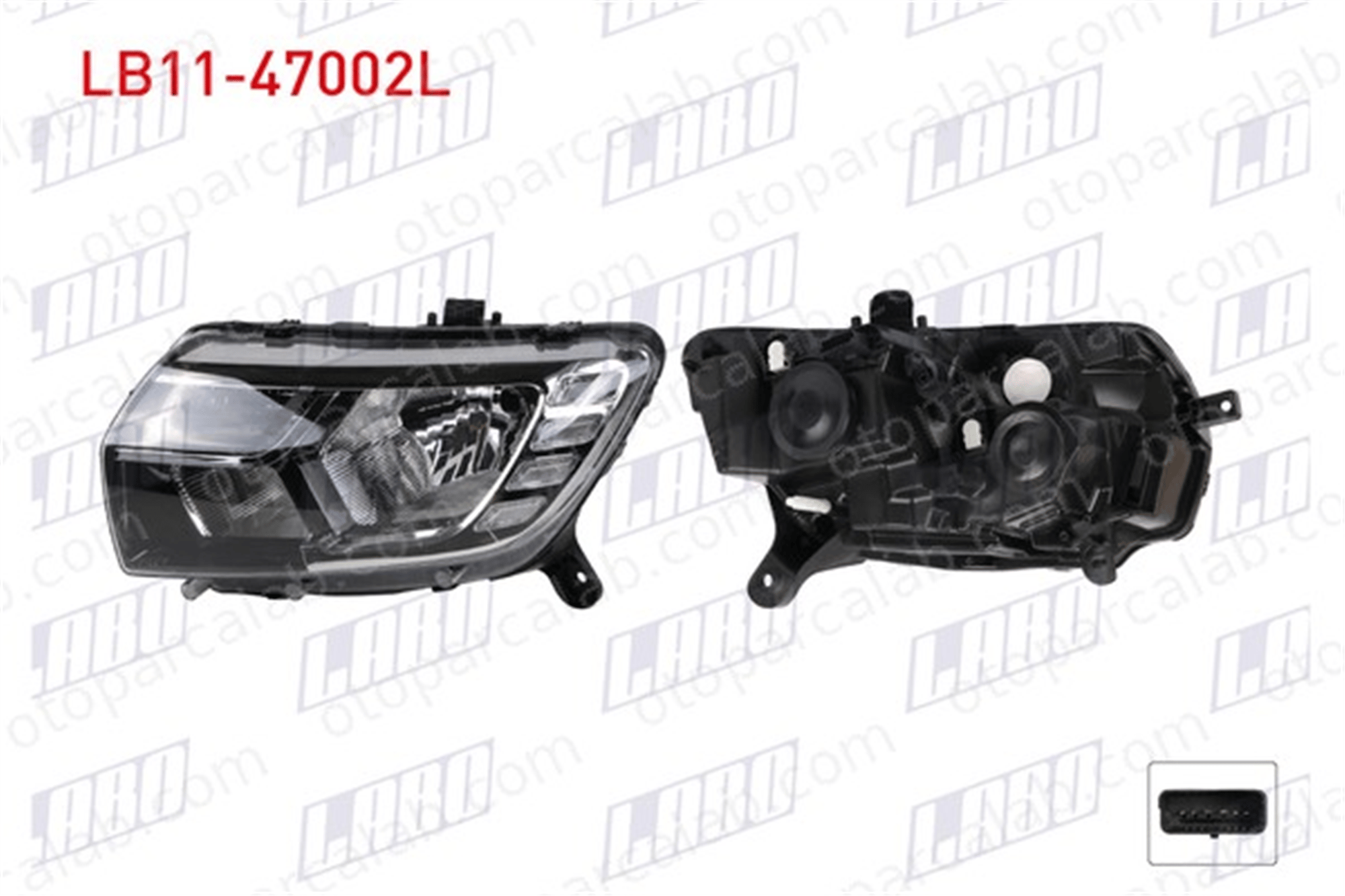 LABO LB11-47002L Far Sol DACIA LOGAN II LOGAN MCV II 260605665R 260603795R
