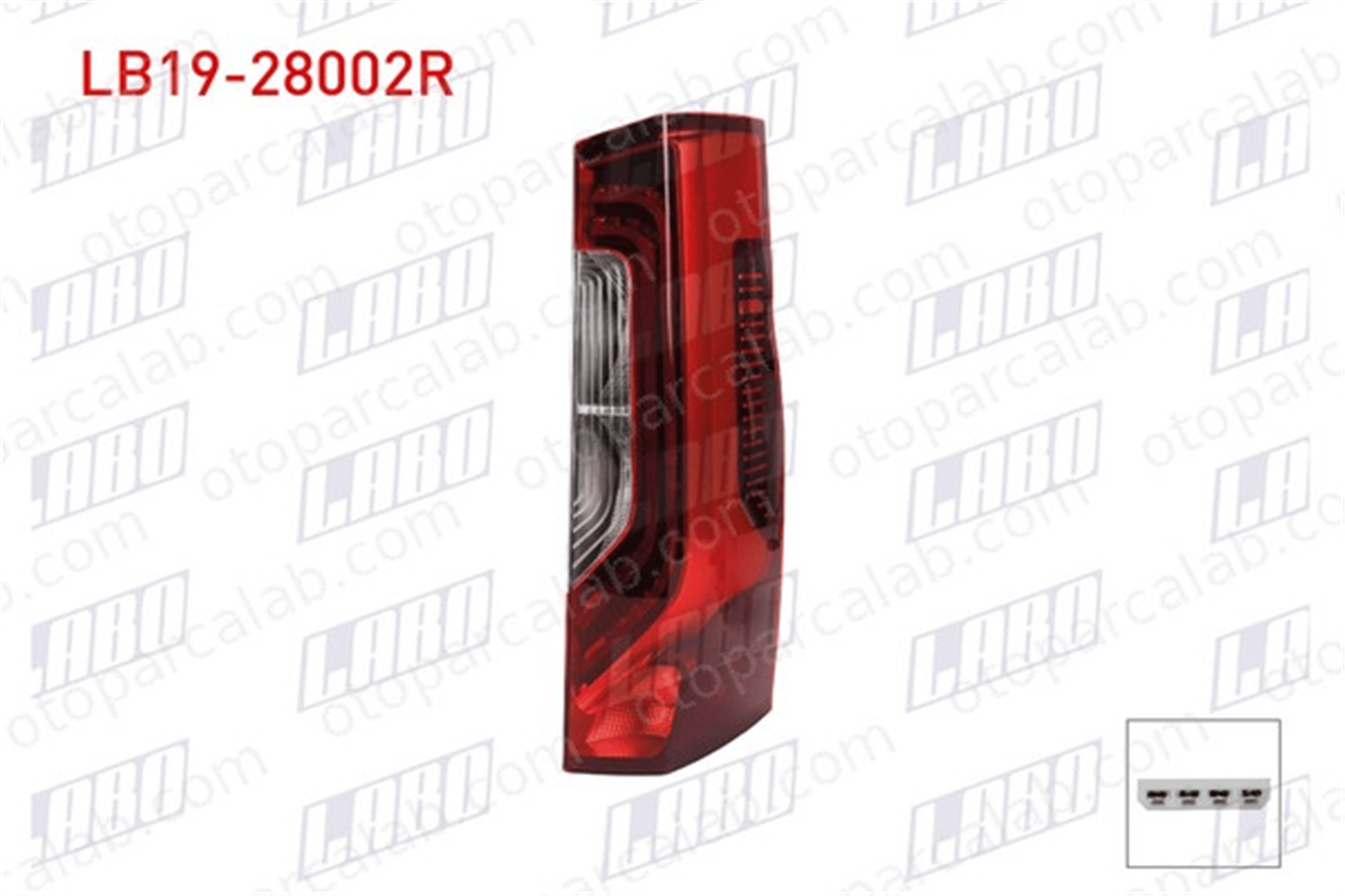 LABO LB19-28002R Stop Lambası Sağ MERCEDES-BENZ SPRINTER 3,5-t Panelvan/Van SPRINTER 4-t Panelvan/Van 9108205300 A9108205300