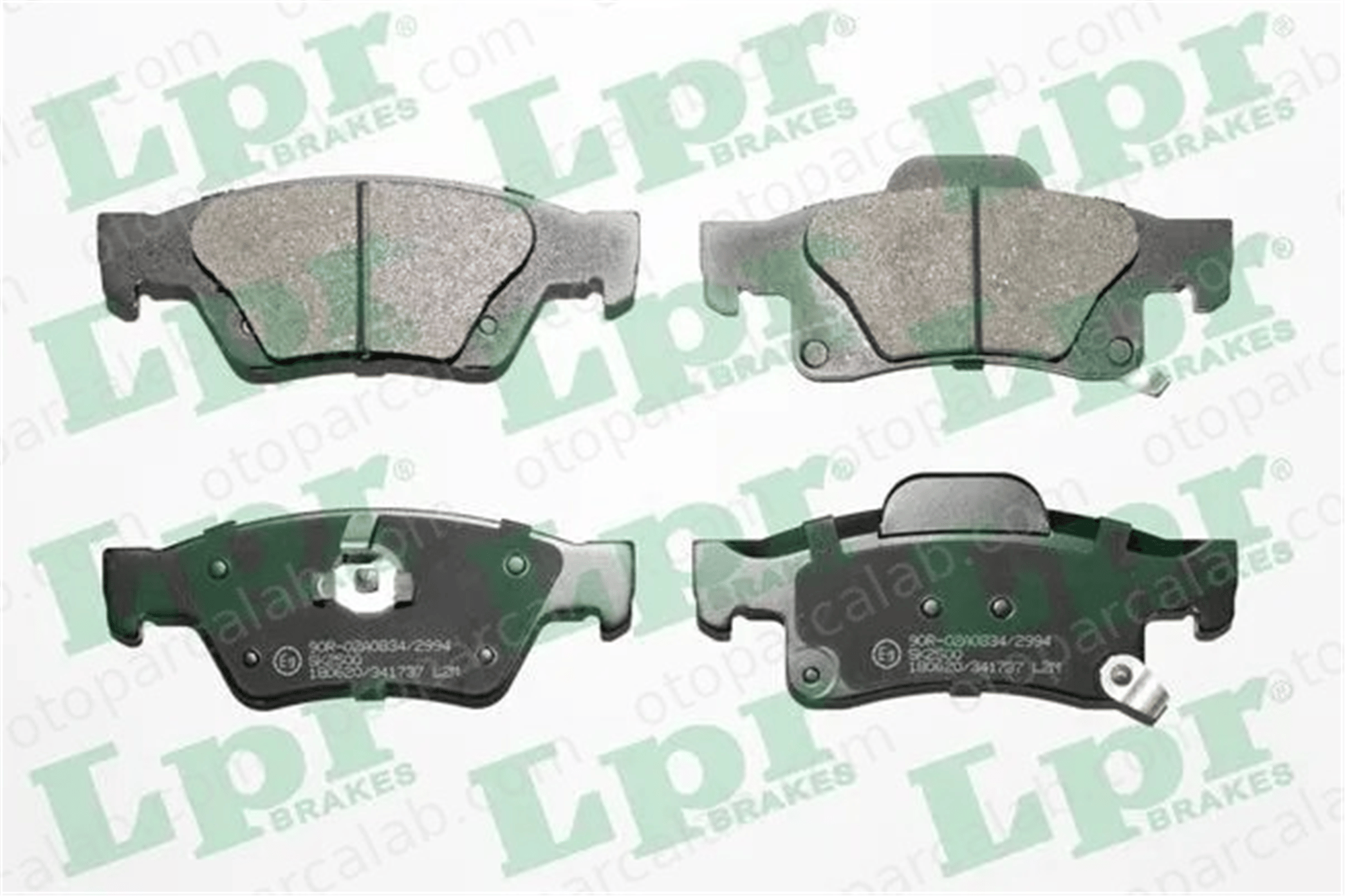 LPR 05P1737 Fren Disk Balata Arka JEEP GRAND CHEROKEE IV DODGE DURANGO 68052386AA 068052386AA