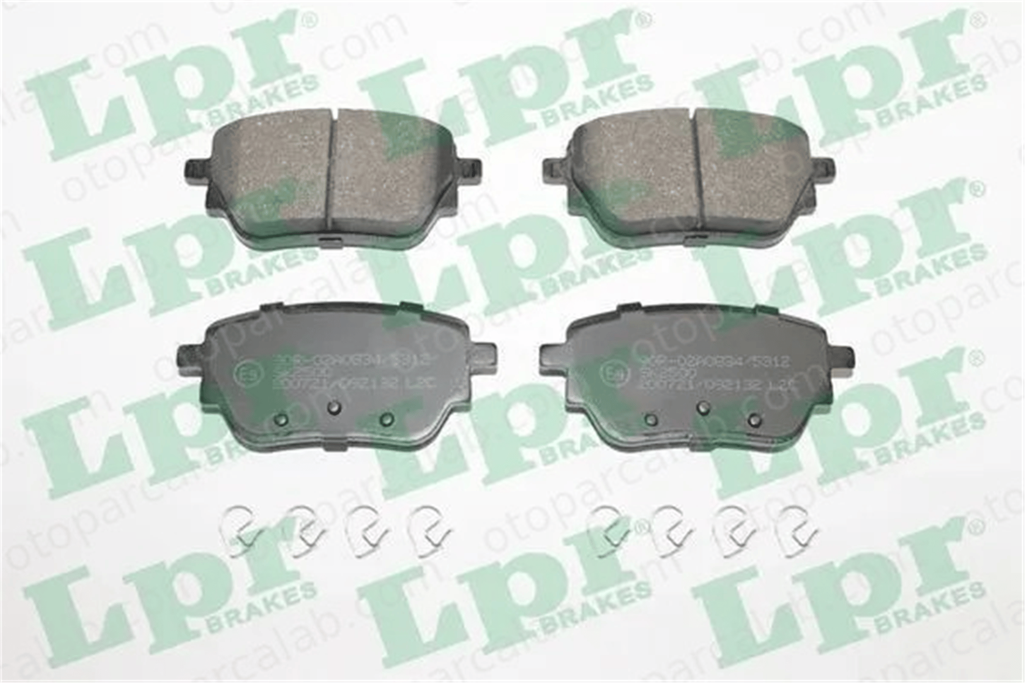 LPR 05P2132 Fren Disk Balata Arka MERCEDES-BENZ A-SERISI A-SERISI Sedan A0004207500 4204502