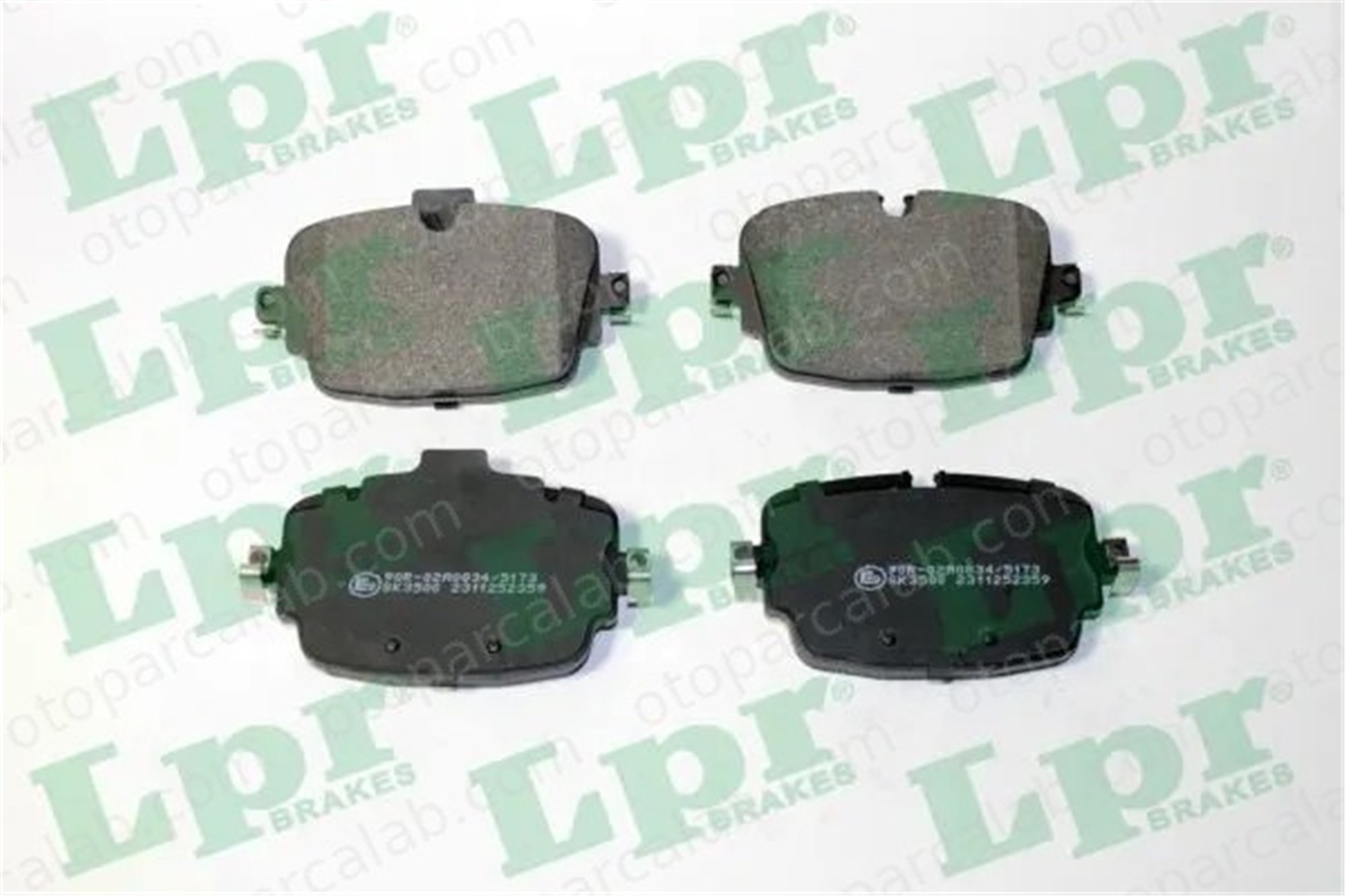 LPR 05P2359 Fren Disk Balata Arka AUDI Q7 A8 D5 4M0698451AA 4M0698451AE