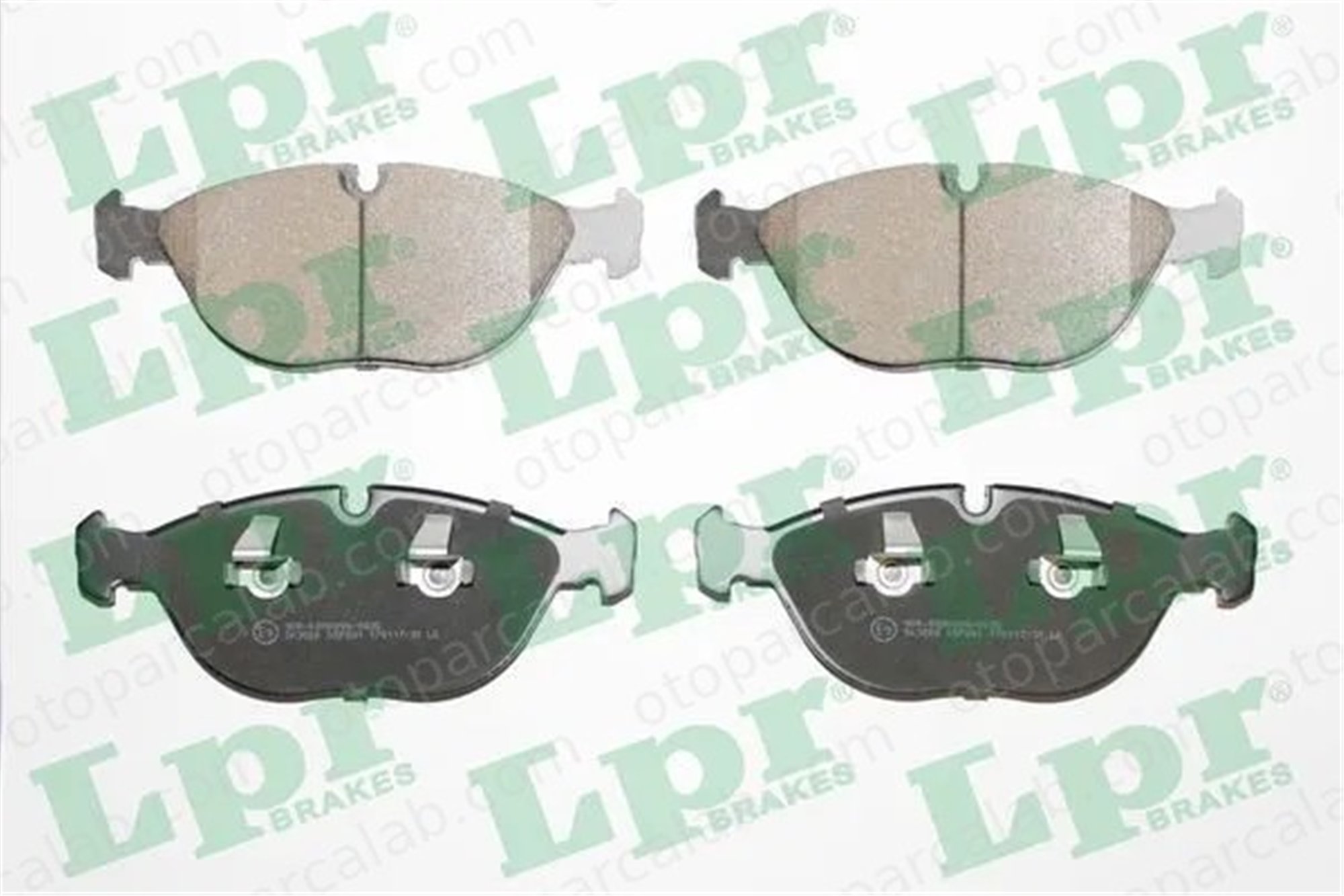 LPR 05P881 Fren Disk Balata Ön MERCEDES-BENZ E-SERISI AUDI A8 D2 34202120 003 420 2120