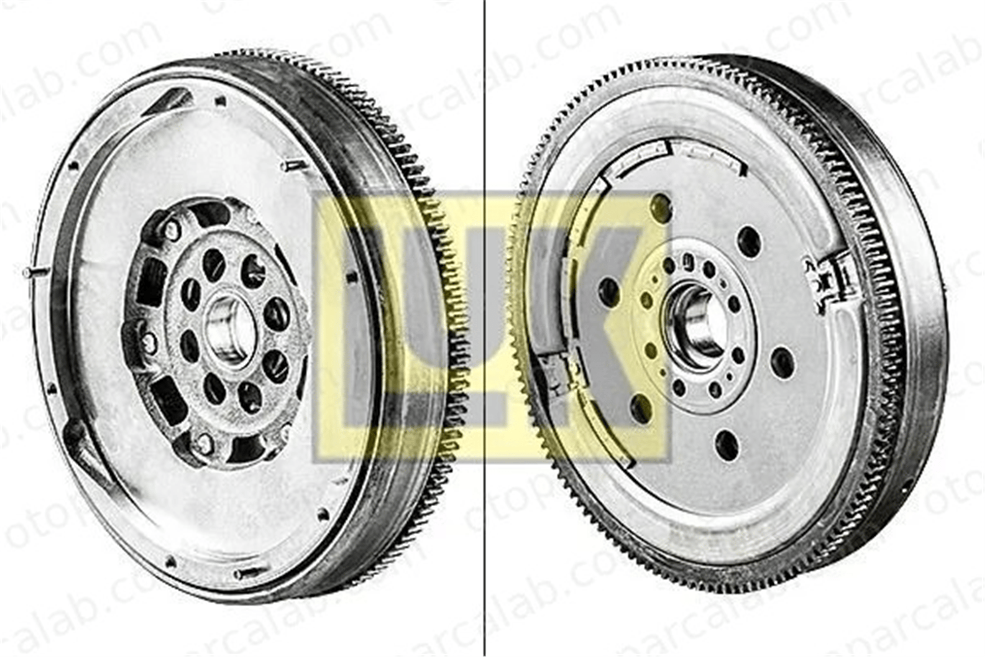 LUK 415 0225 10 Volan CITROËN C4 Coupe C4 I 532T0 0532.T0