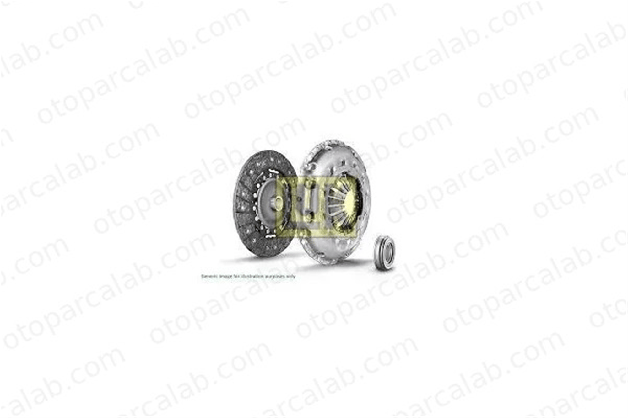 LUK 619 0042 06 Debriyaj Seti VW SCIROCCO GOLF I 55198141AX 55198141BX