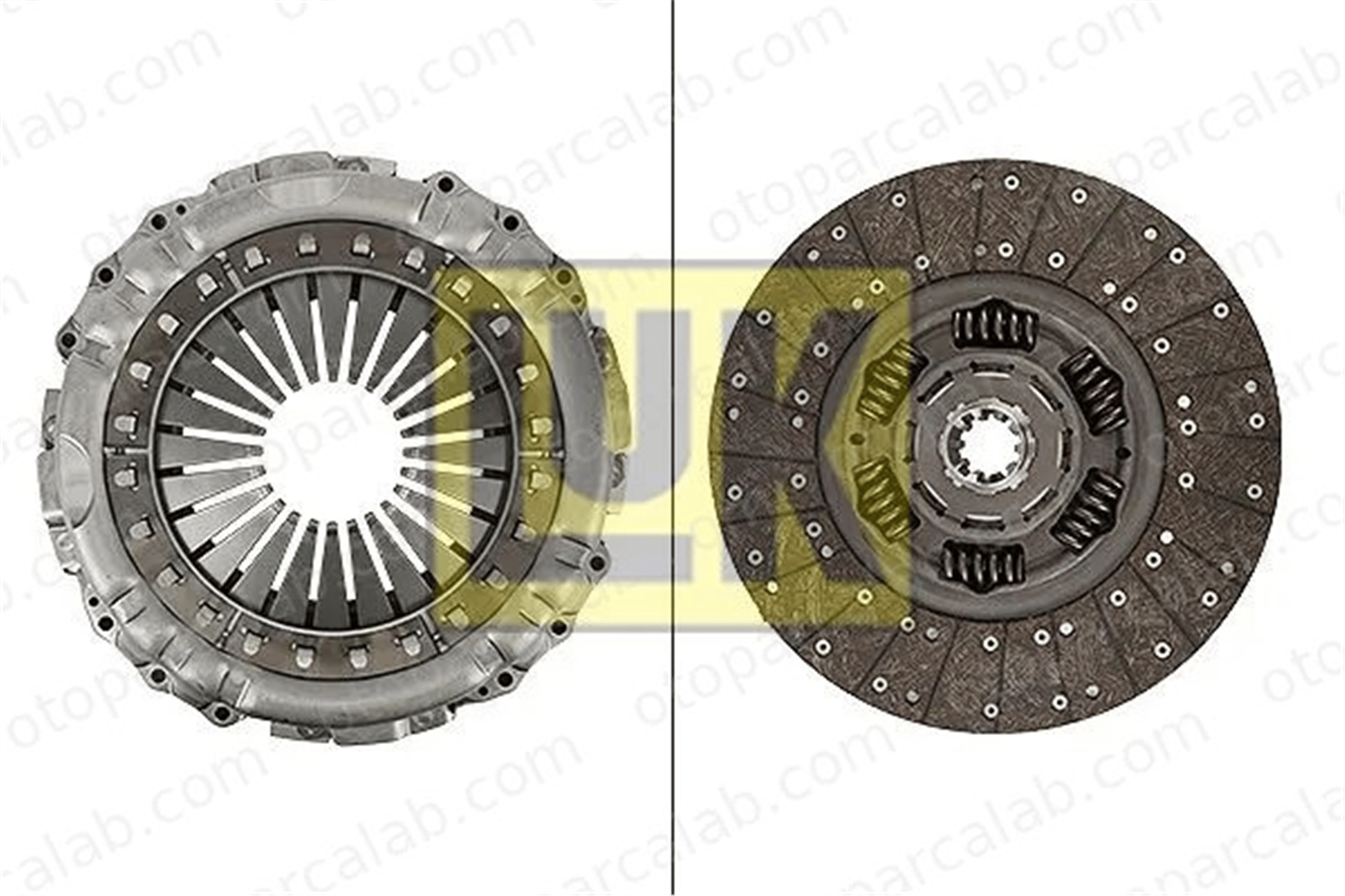 LUK 643 3467 09 Debriyaj Seti DAF XF II XD 643346709 1719211R