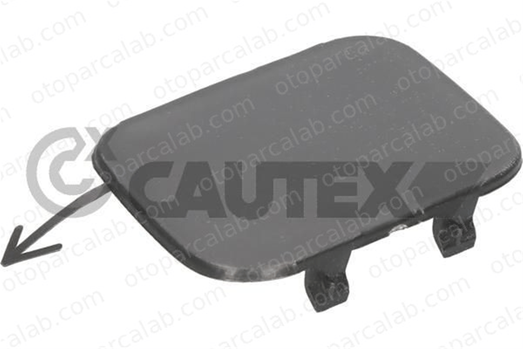 LUVI 0020.7414.FT-URT Tampon Çeki Demir Kapağı Arka PEUGEOT 407 SW 7414FT