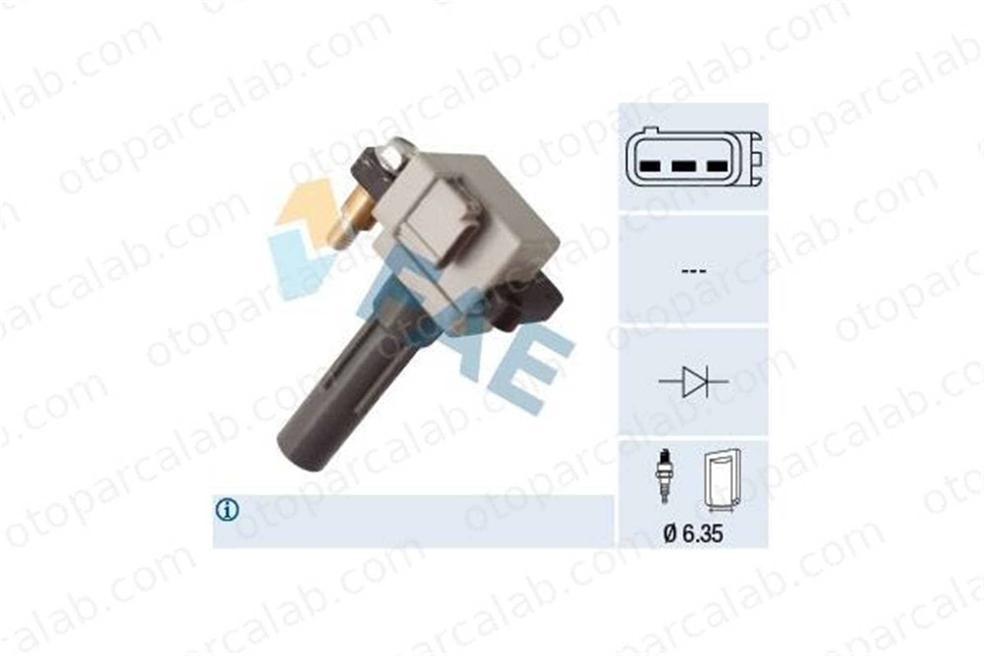 MADE IN JAPON IGC505F Ateşleme Bobini SUBARU IMPREZA Hatchback IMPREZA Sedan 22433AA480 134054
