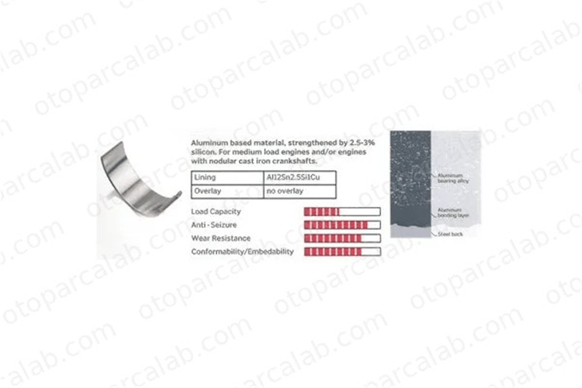 MADE IN KOREA 2102003000 Ana Yatak (STD) HYUNDAI i20 II KIA RIO III 2102003000
