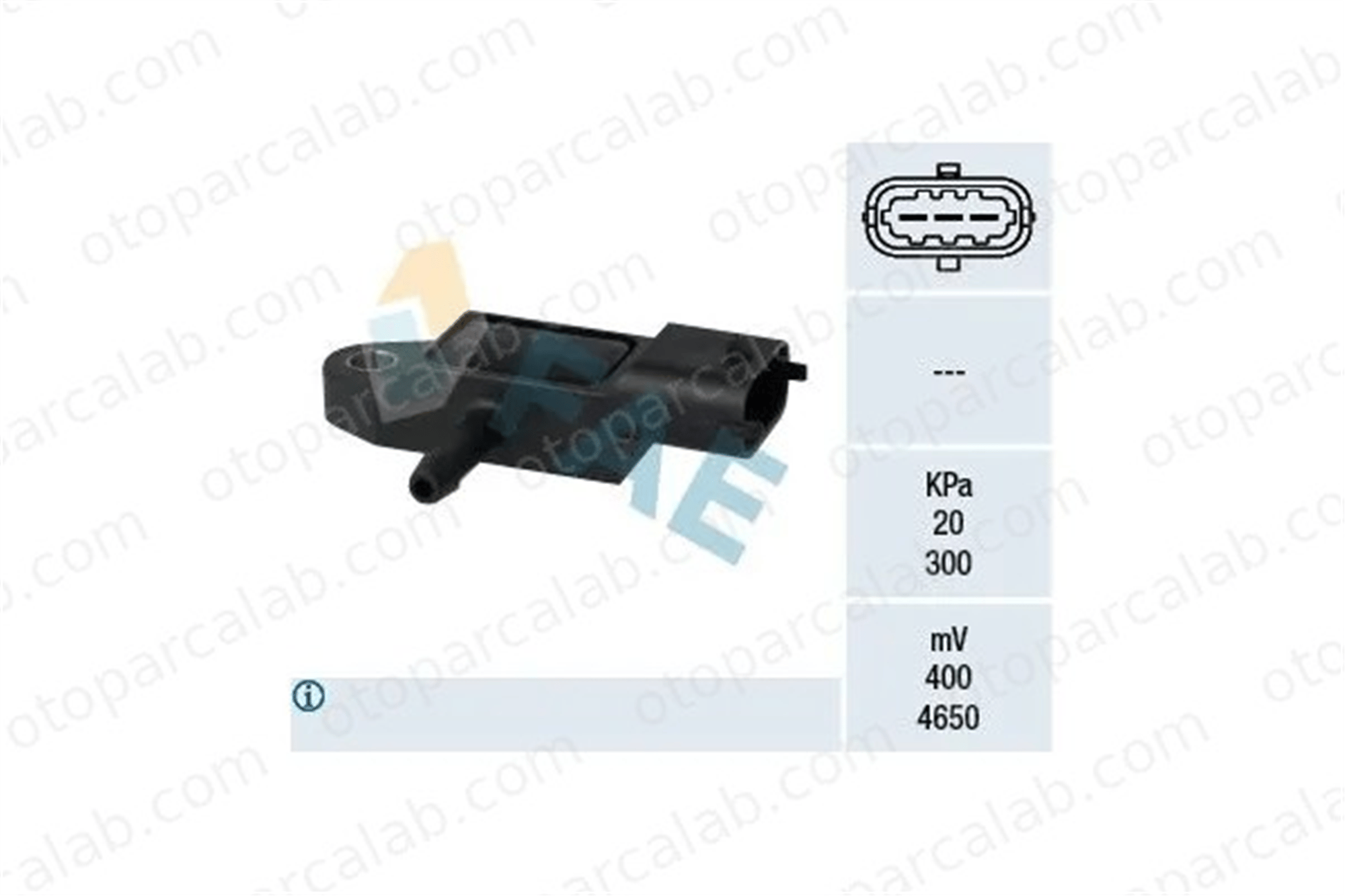 MADE IN TAIWAN 4M519F479AA MAP Sensörü FORD GALAXY II C-MAX 4M519F479AA 1338678