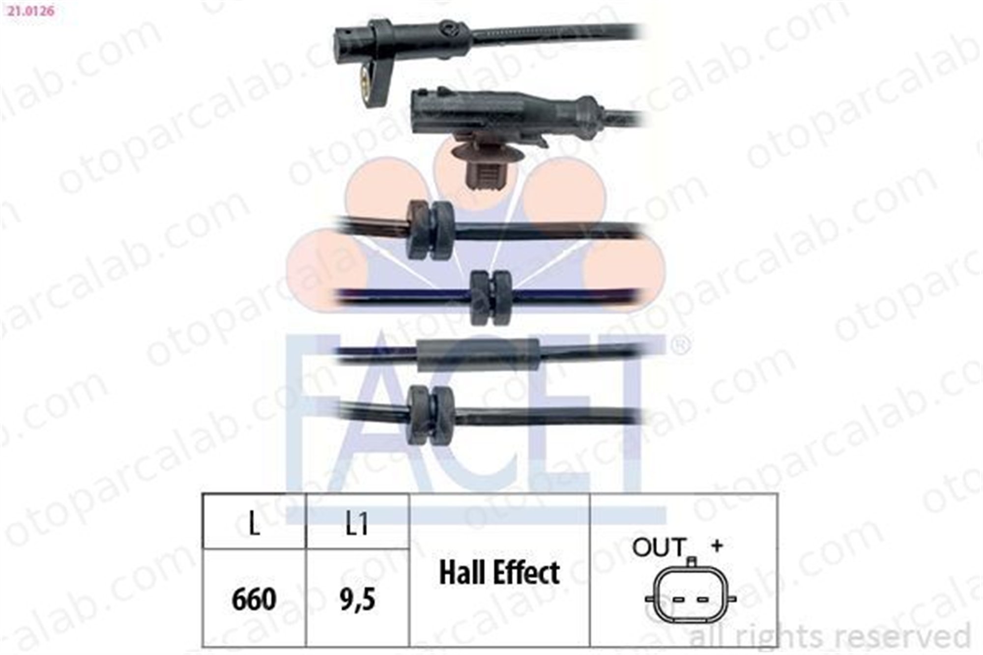 MADE IN TAIWAN AY112C190AC Abs Sensörü Arka Sağ veya Sol FORD B-MAX B-MAX Van AY112C190AC 1761071
