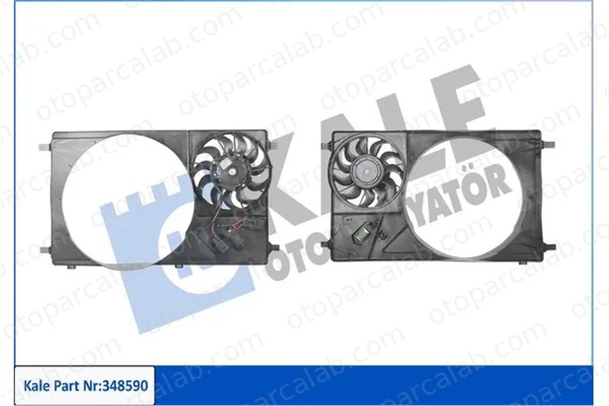 MADE IN TAIWAN BK318C607DA Radyatör Fan ve Motoru FORD TRANSIT V363 Panelvan/Van TRANSIT V363 Platform şasi BK318C607DA 1840600