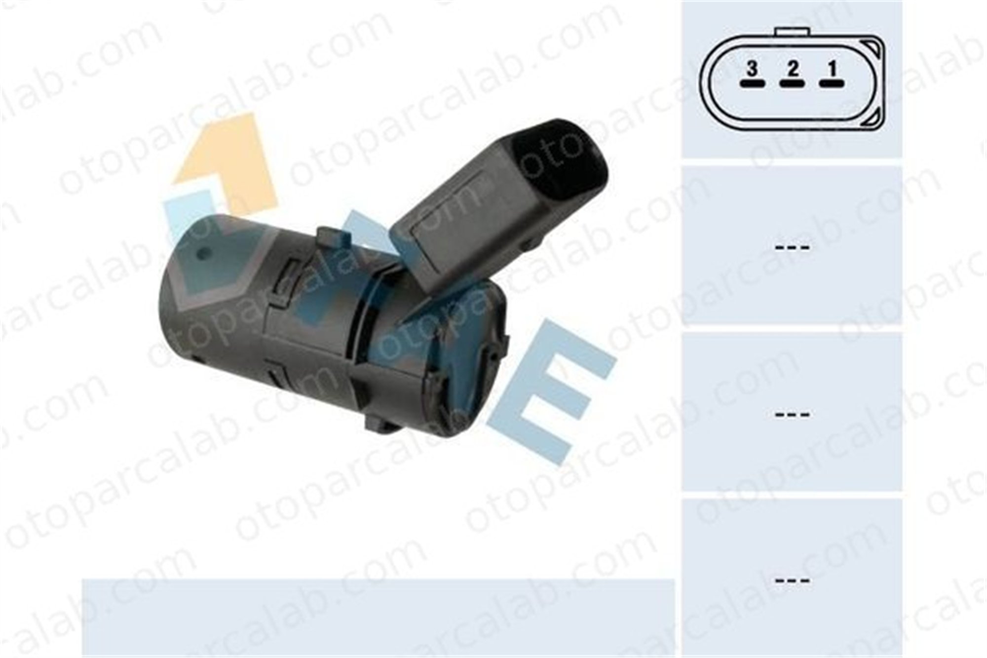 MADE IN TAIWAN P020090 Park Sensörü AUDI A6 C5 Avant A6 C5 4B0919275B 4B0919275BGRU
