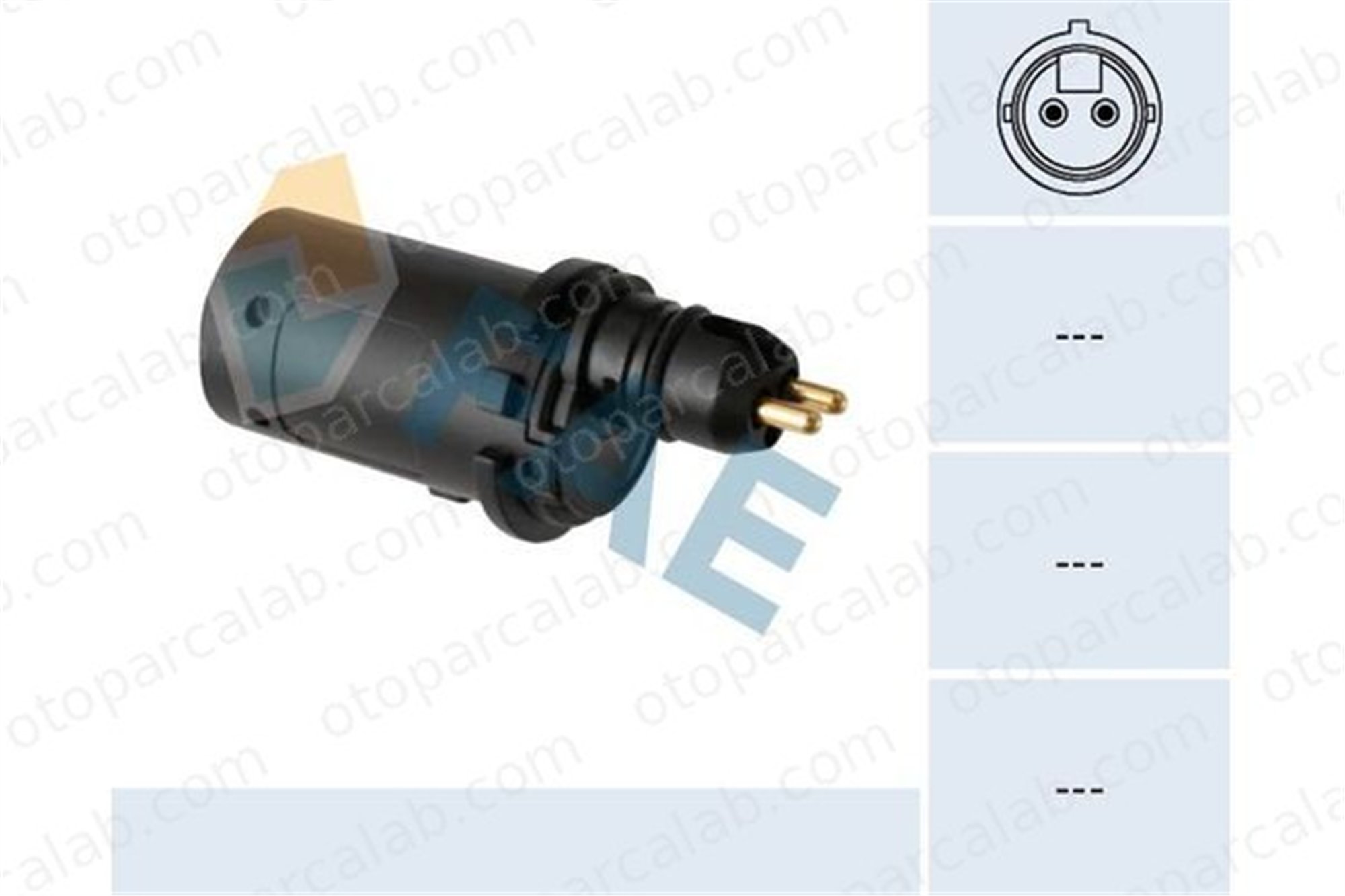 MADE IN TAIWAN P060110 Park Sensörü BMW 3 3 Coupe 66218352137 8352137