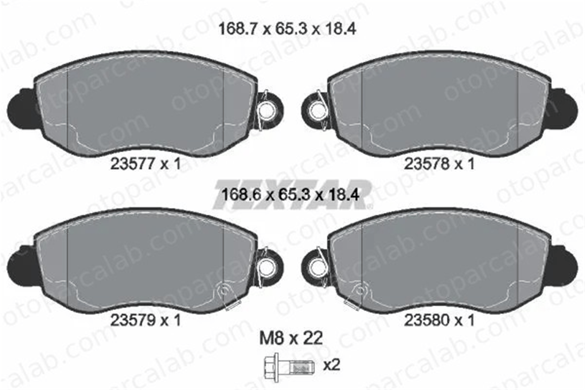 MAGNETI MARELLI 323700001400 Fren Disk Balata Ön FORD TRANSIT Panelvan/Van TRANSIT Minibüs/Otobüs 323700001400 1135167