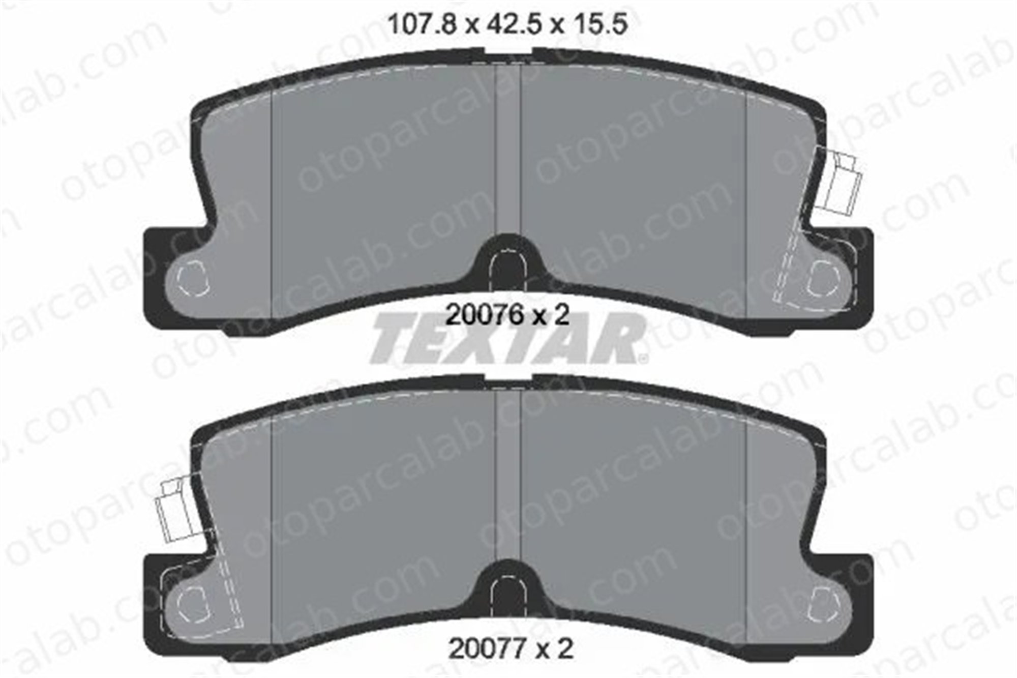 MAGNETI MARELLI 323700024400 Fren Disk Balata Arka TOYOTA COROLLA Station wagon COROLLA Compact 323700024400 446612031