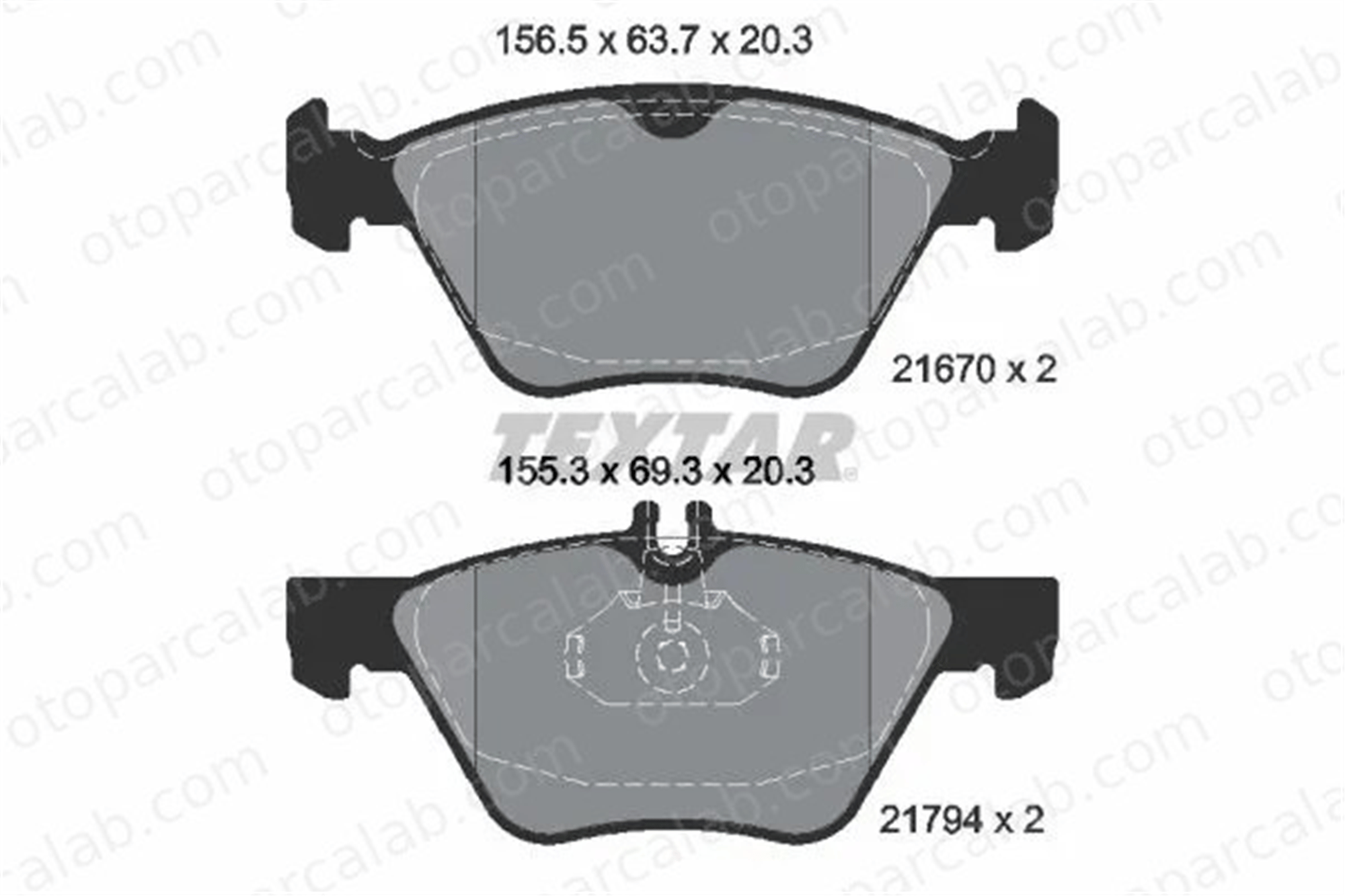 MAGNETI MARELLI 323700100300 Fren Disk Balata Ön MERCEDES-BENZ E-SERISI T-Model E-SERISI 323700100300 5114555AA