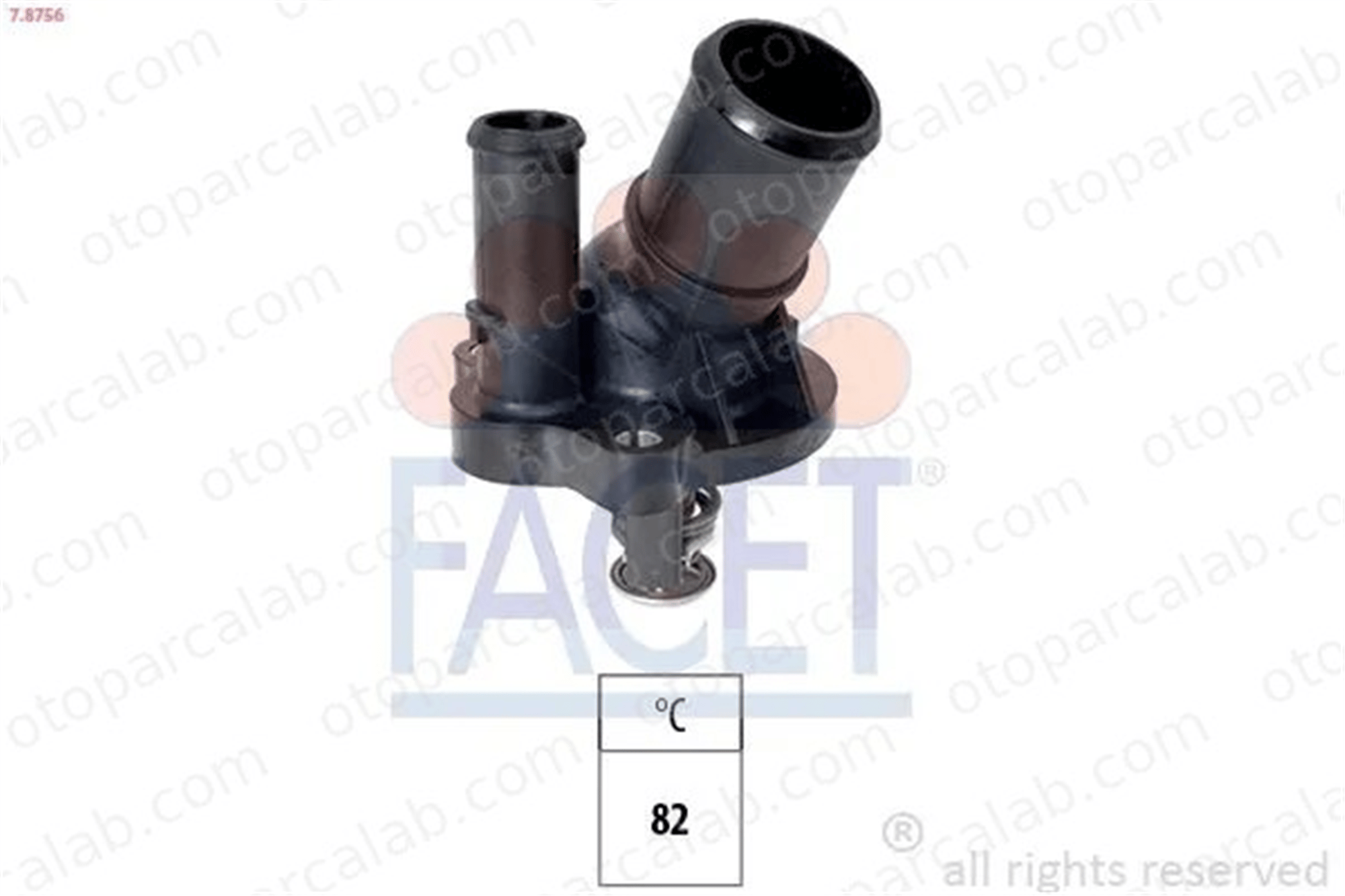 MAGNETI MARELLI 359001201050 Termostat 82 °C MAZDA 6 Hatchback 6 Sedan 3M4G8575BD 1374191