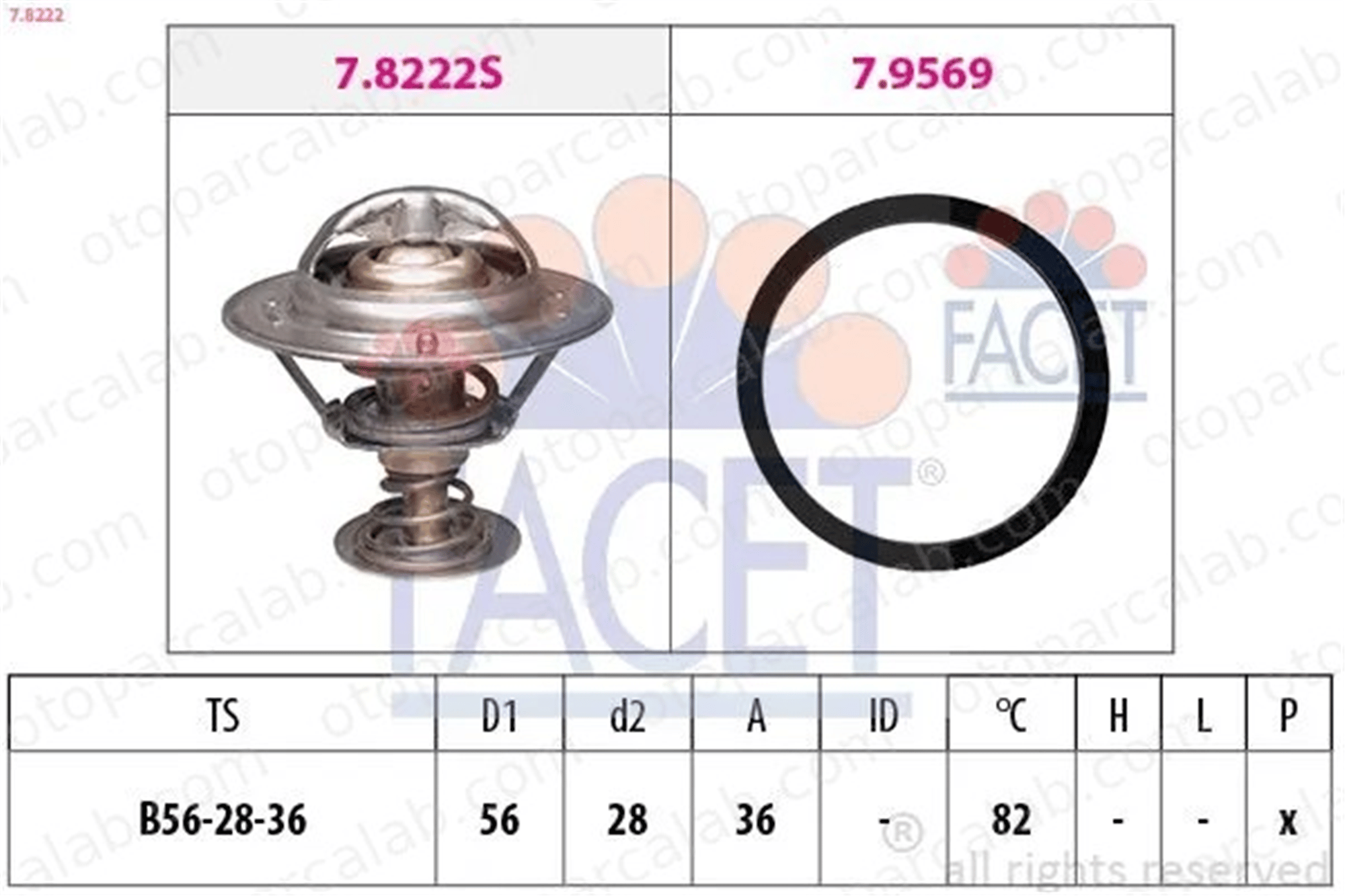 MAGNETI MARELLI 359001202110 Termostat TOYOTA COROLLA YARIS VERSO 309390916 0309390916